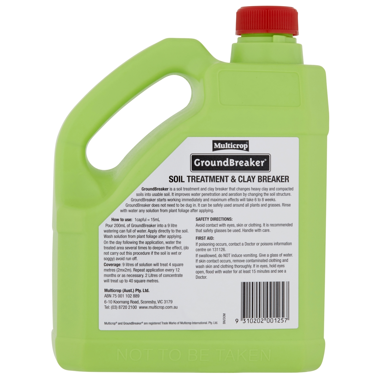 Multicrop 2L GroundBreaker Bunnings Australia