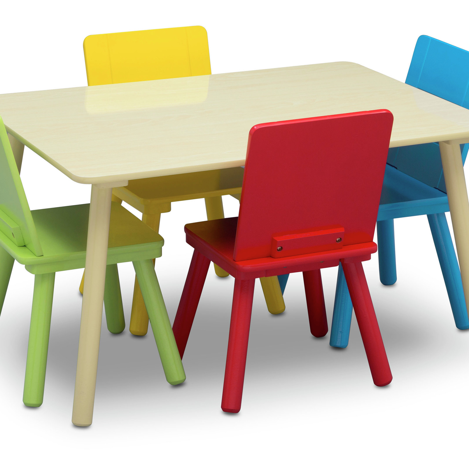 Delta Children Natural & Primary Table & Chair Set Bunnings Australia