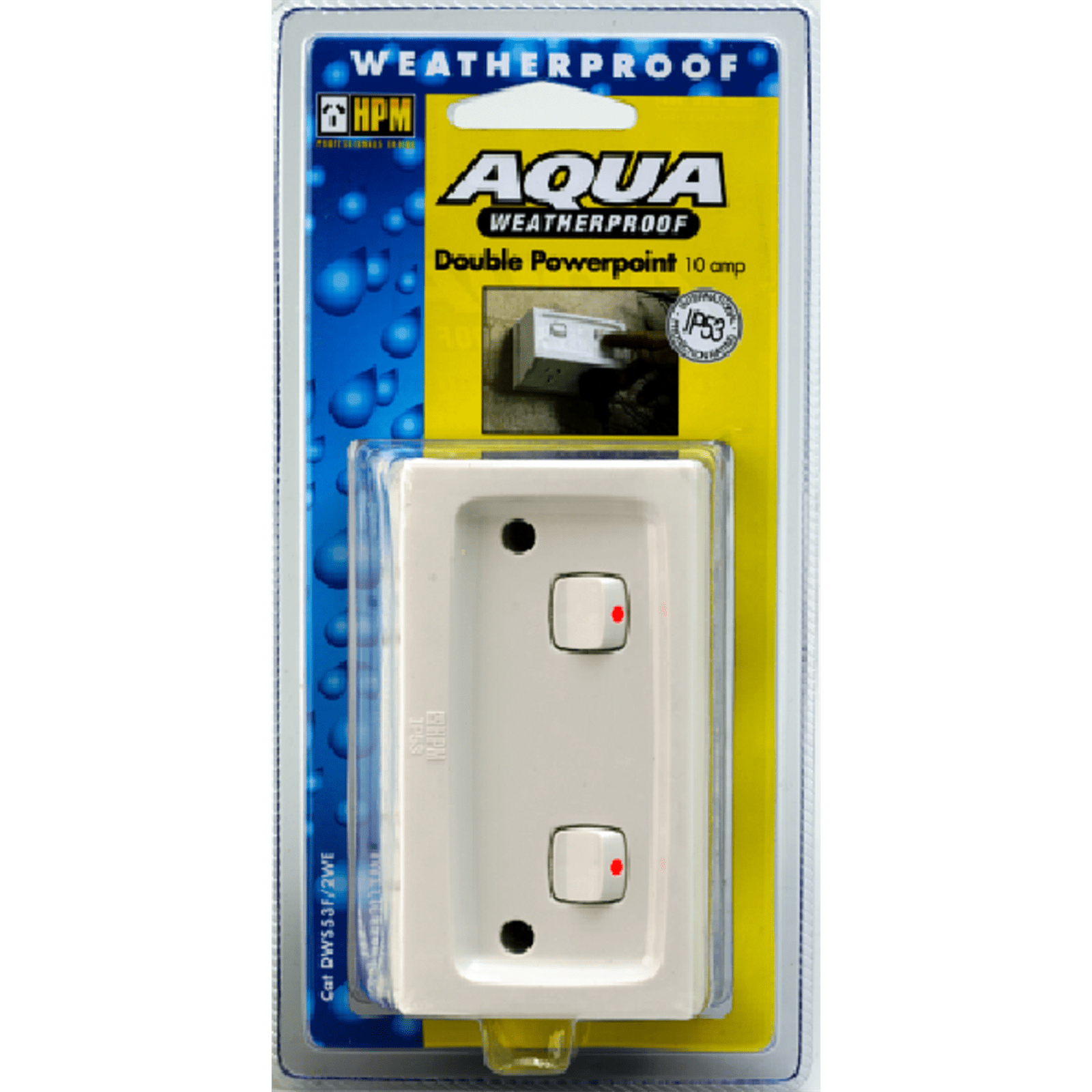 HPM Weatherproof Double Powerpoint Bunnings Australia