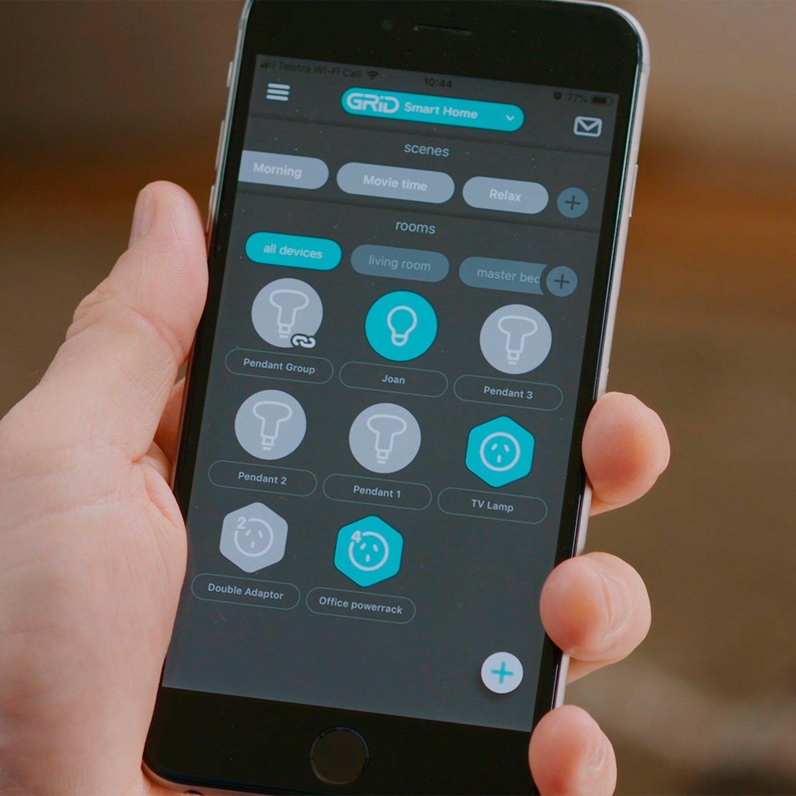 Arlec Grid Connect Smart Plug In Socket With Energy Meter Bunnings