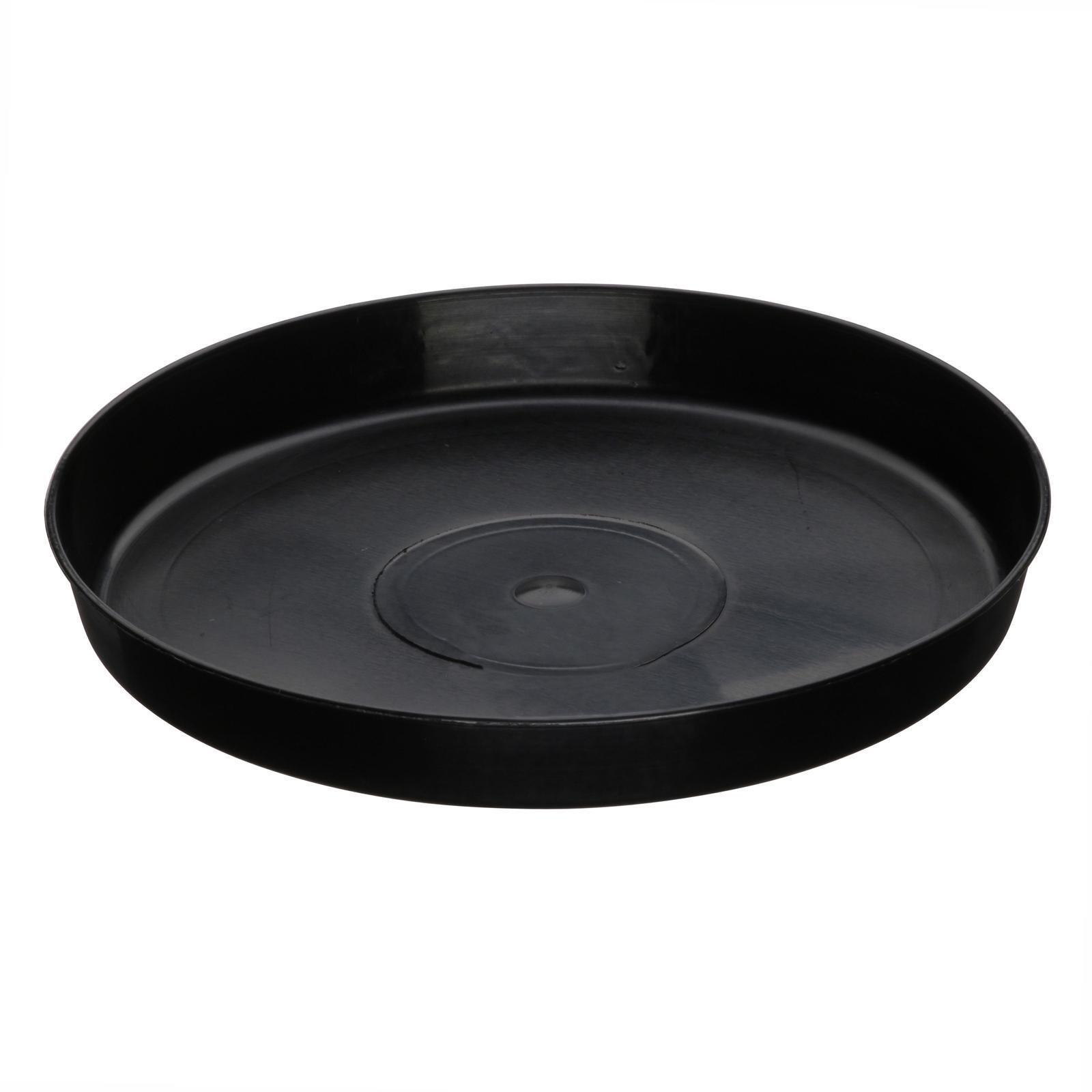 IP Plastics 15cm Black Round Saucer Bunnings New Zealand