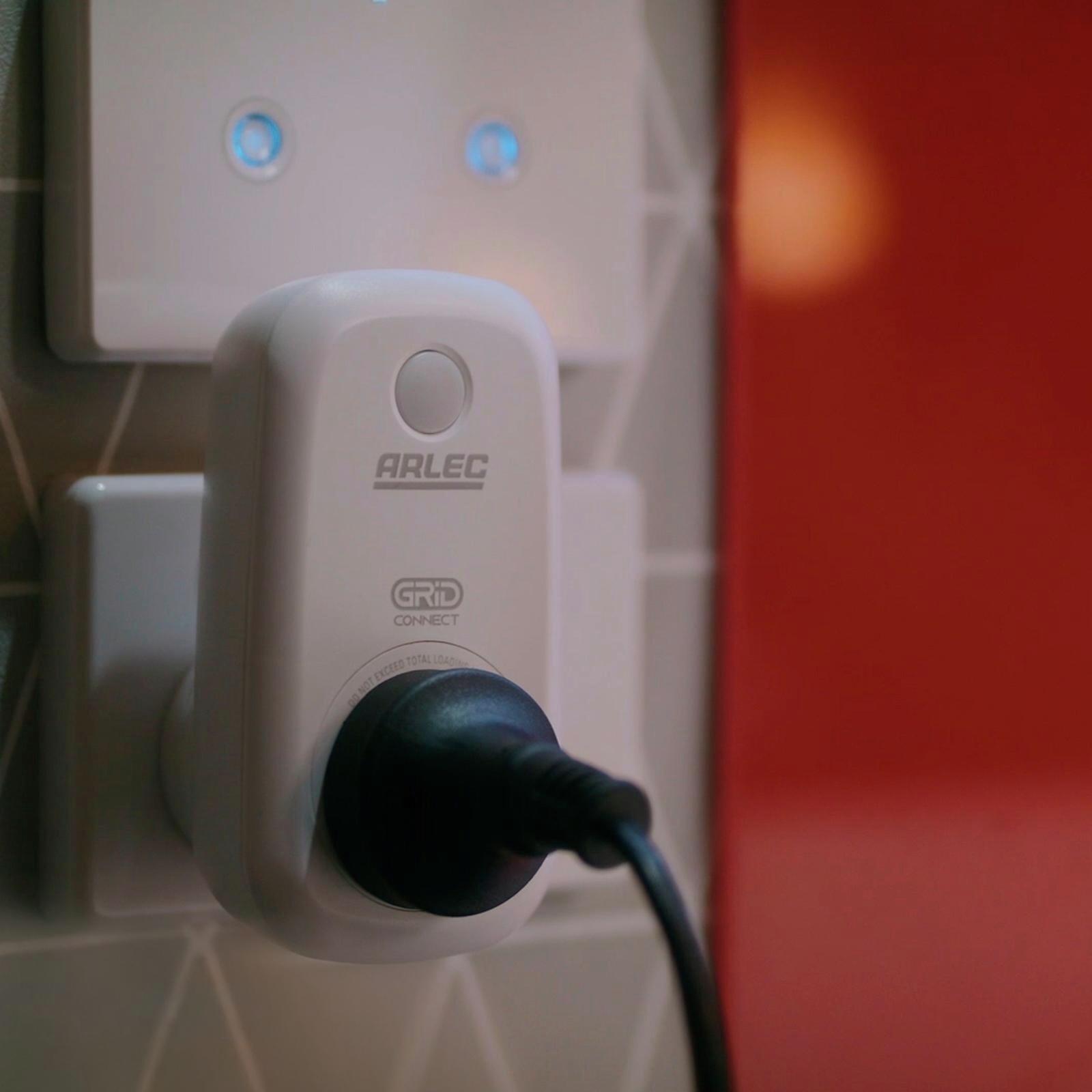 Arlec Smart Plug In Socket With Grid Connect Bunnings New Zealand