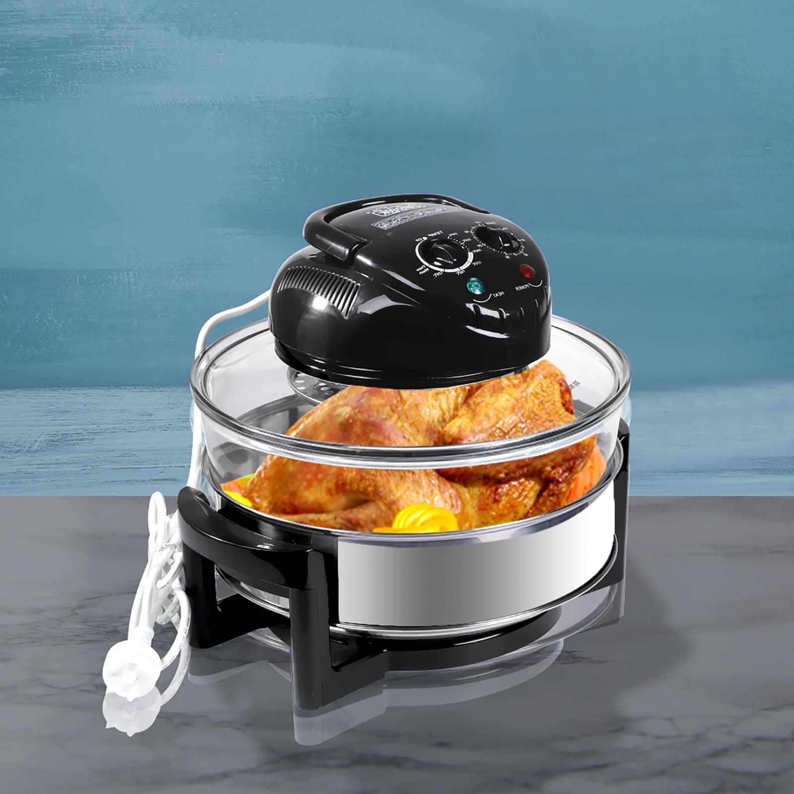 Spector 17L White Turbo Convection Oven Halogen Cooker Low Fat Electric