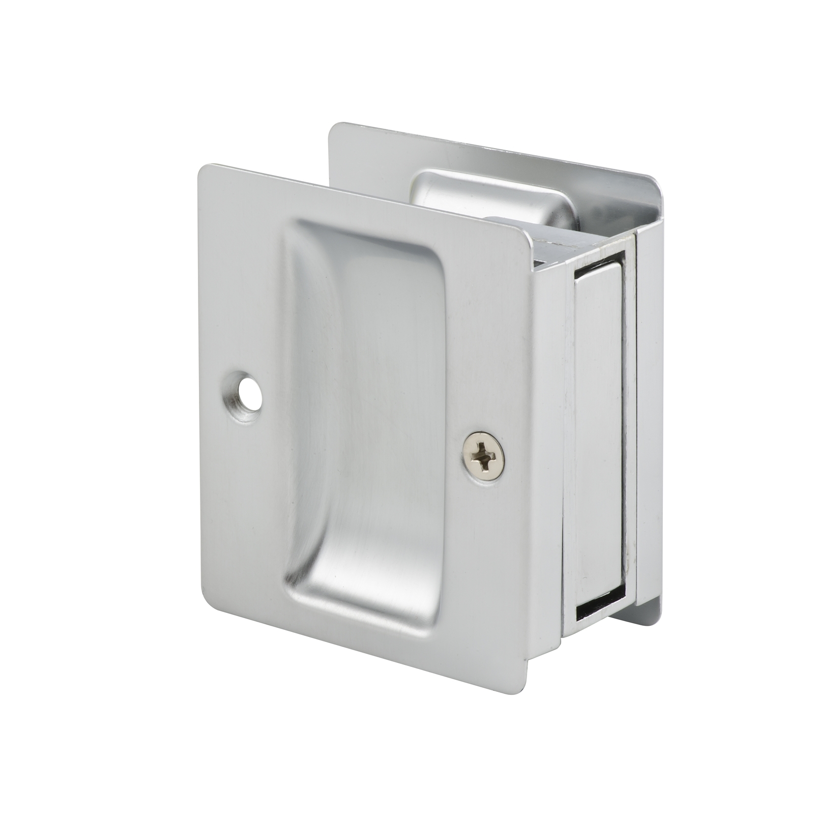 Lane Satin Chrome Plated Passage Cavity Door Lock Bunnings Australia