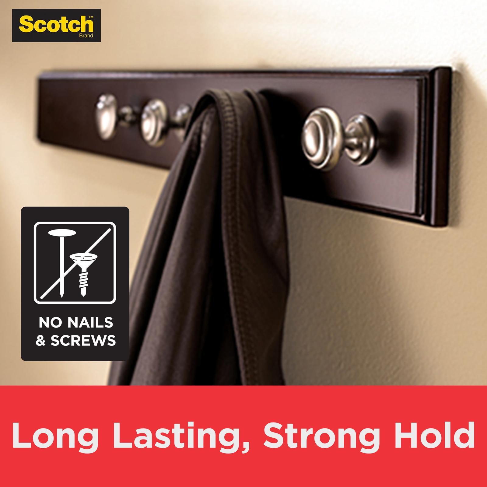 ScotchMount 2.54 x 7.62 cm Extreme DoubleSided Mounting Strips