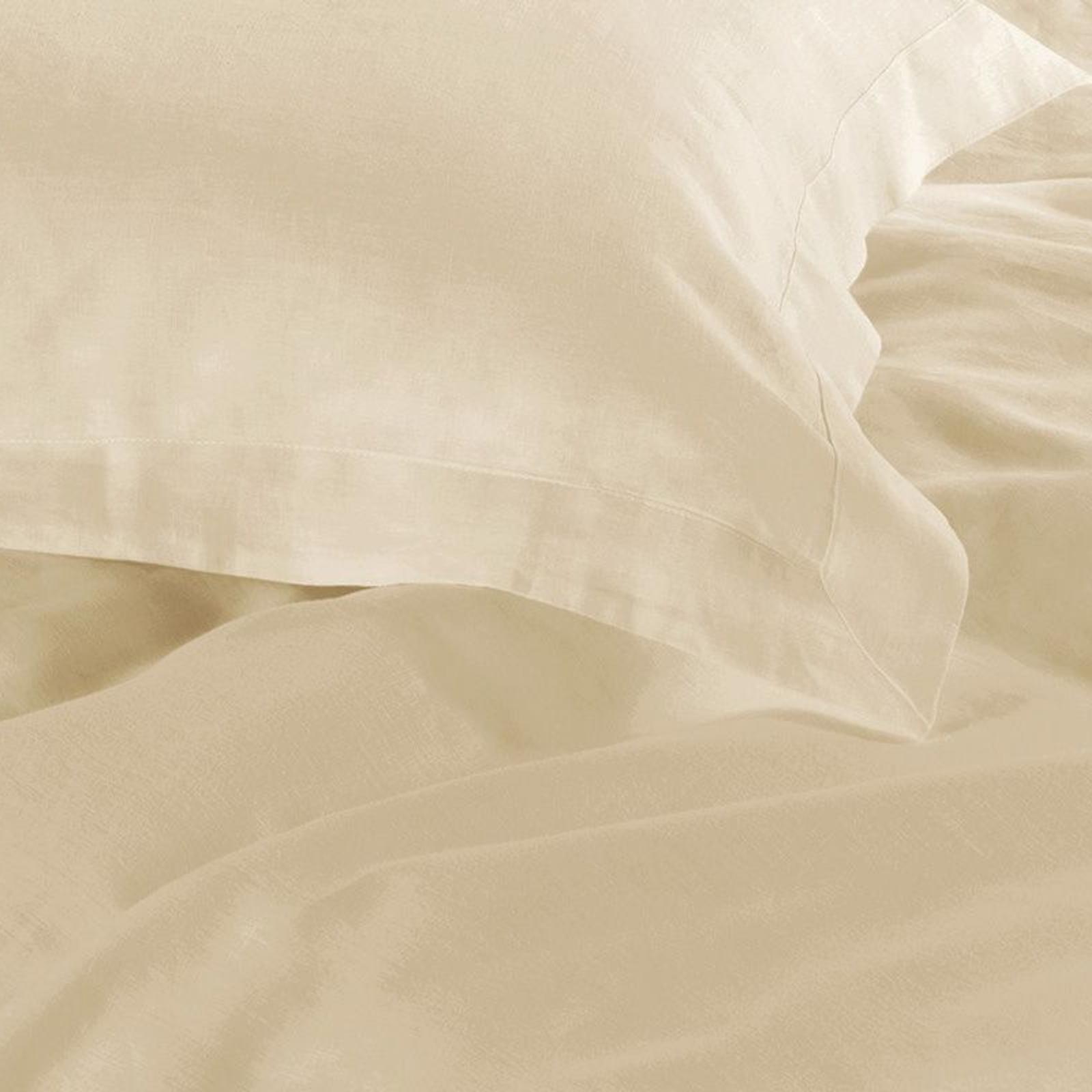 Fabric Fantastic 1000TC Tailored Queen Size Yellow Cream Quilt/Doona