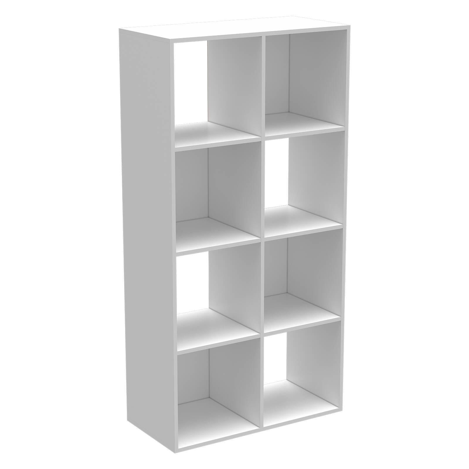 Flexi Storage Clever Cube White 2 x 4 Compact Storage Unit Bunnings