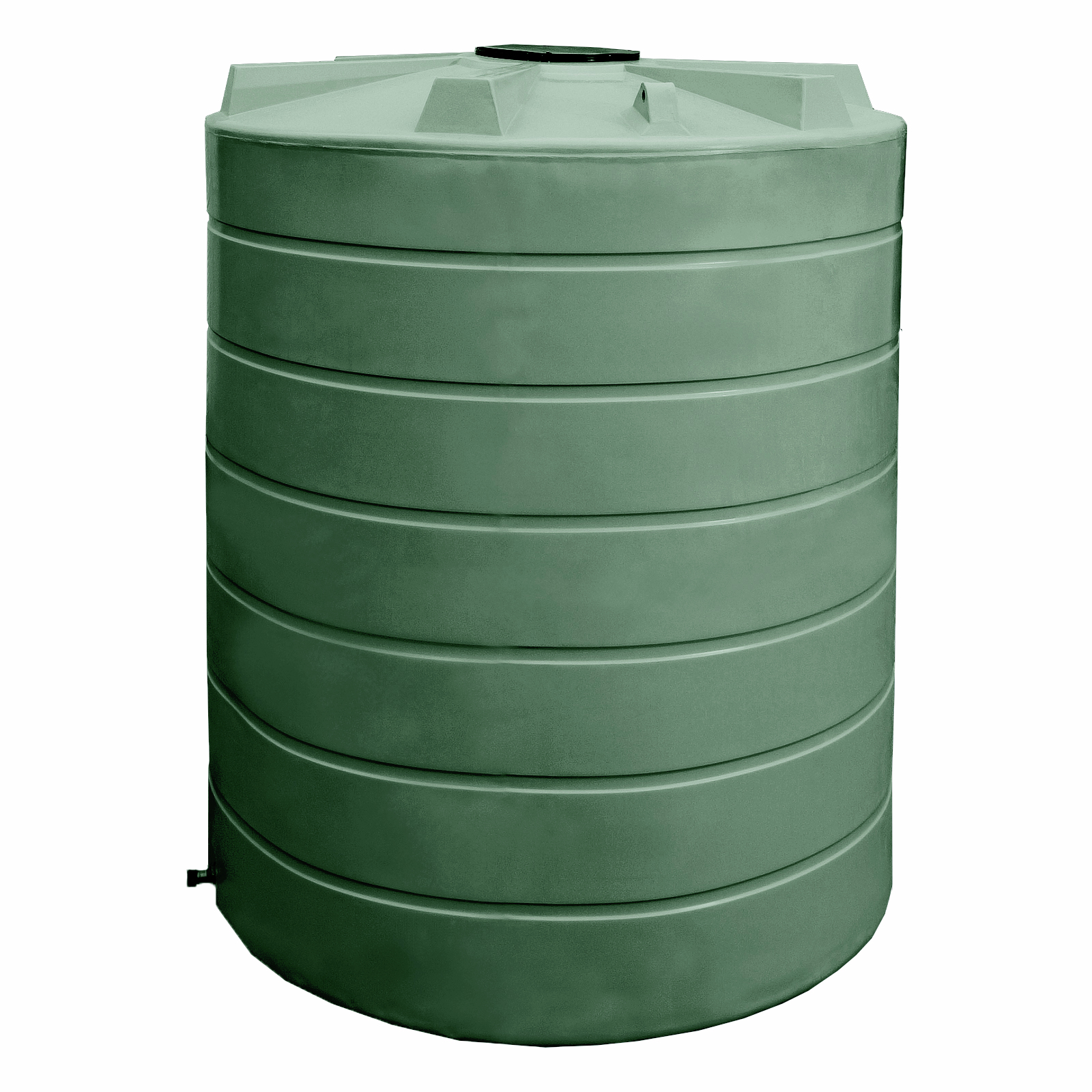 Clark Tanks 4500L Round Poly Water Tank Rivergum Bunnings Australia