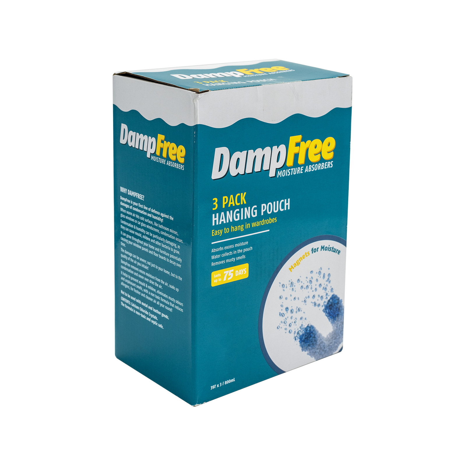 DampFree Moisture Absorber Hanging Pouch 3 Pack Bunnings Australia