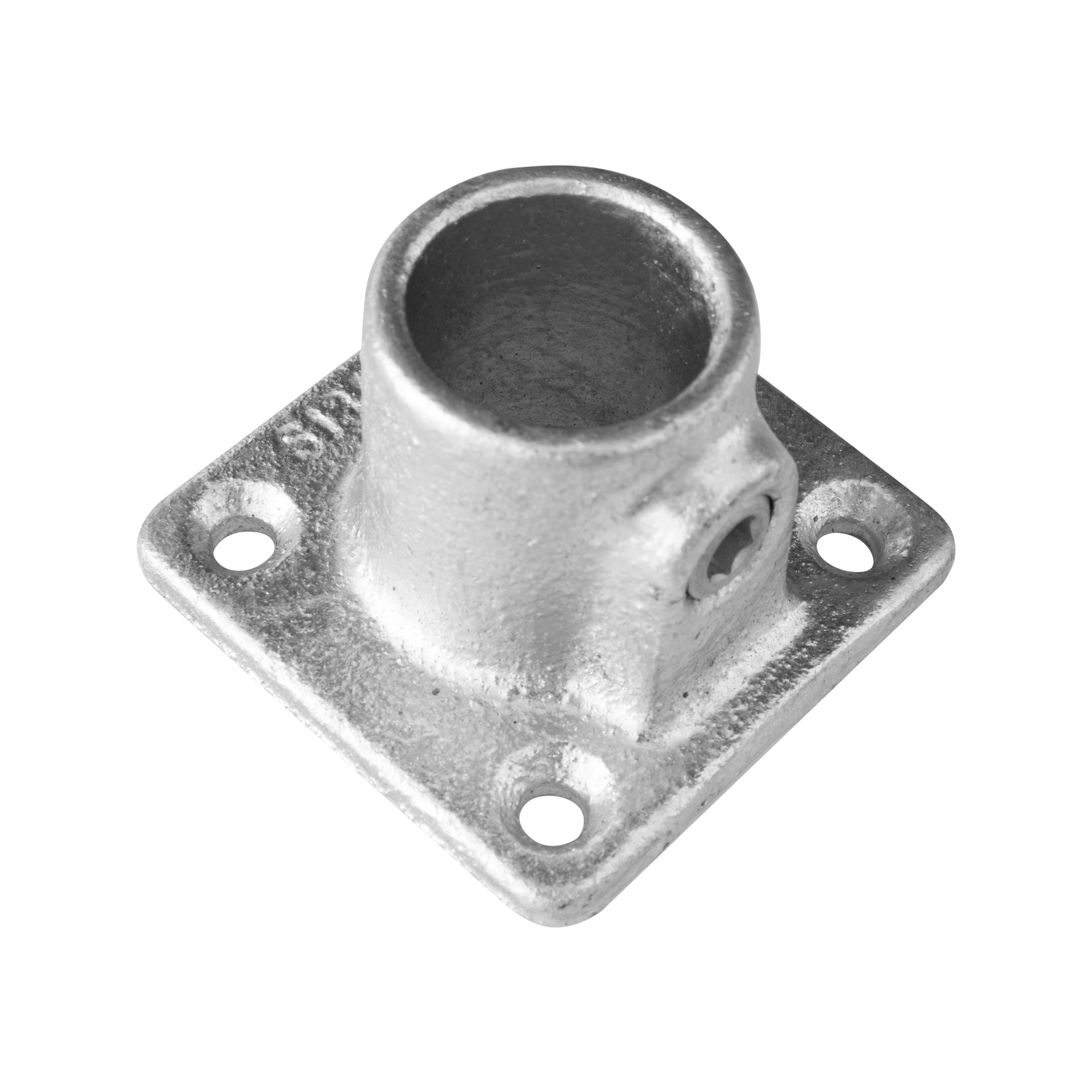 Kit Out 27mm Galvanised Pipe Fitting Square Base Flange Bunnings