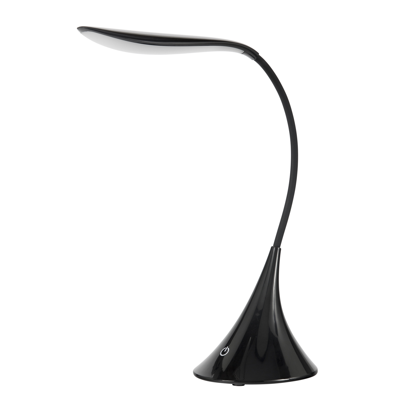 Brilliant Lighting 3W LED Smart Wave Wireless Desk Lamp Black