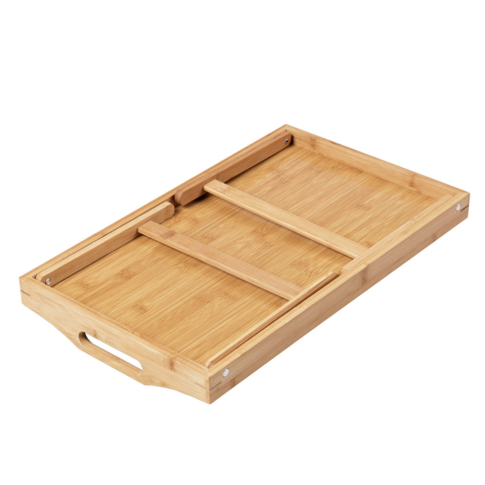 Gourmet Kitchen Bamboo Bed Tray Natural Brown Bunnings Australia