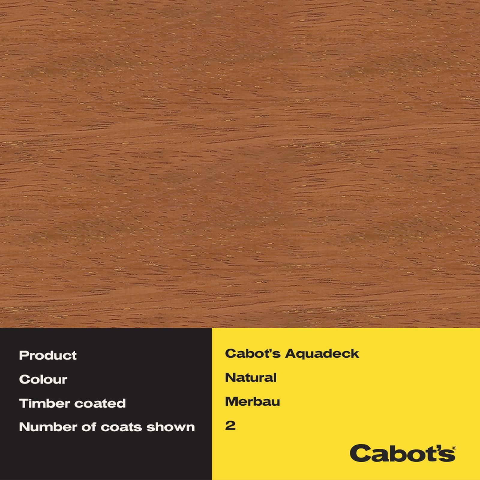 Cabots 1L Aquadeck Natural Exterior Decking Oil Bunnings Australia