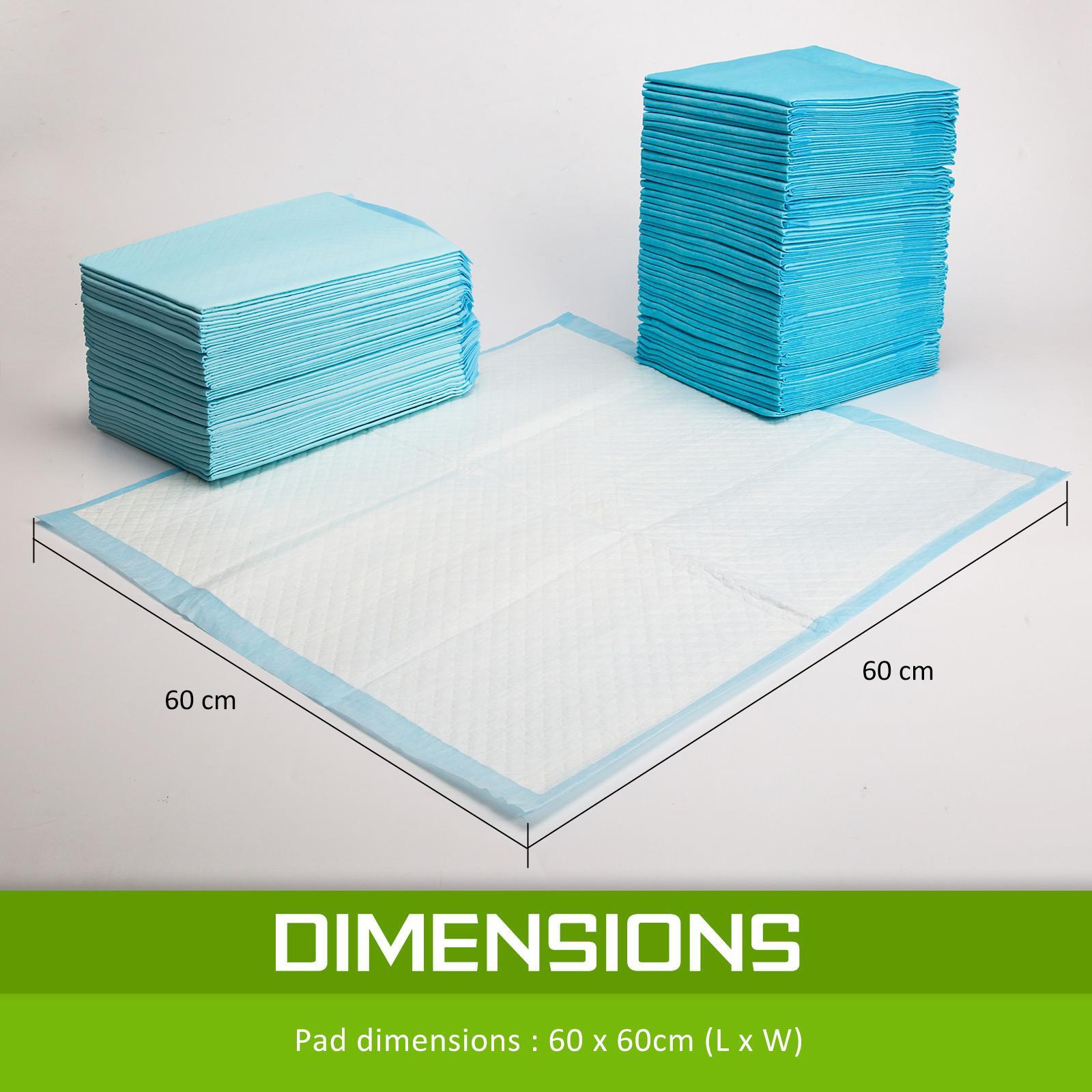 Paw Mate 300PCS Blue Pet Dog Cat Potty Training Toilet Mat Pads Bunnings Australia