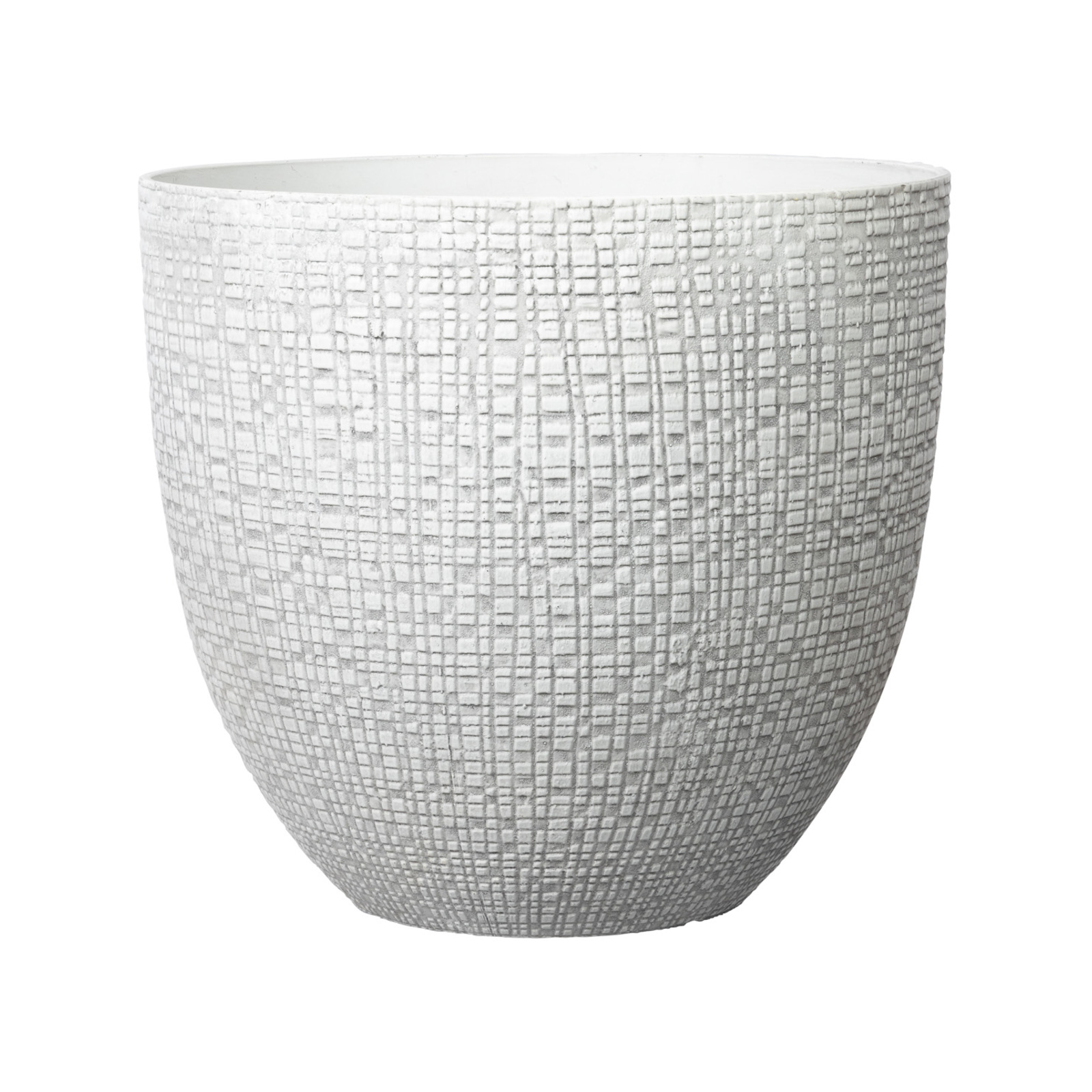 Northcote Pottery 40cm Antique White Riley Egg Pot Bunnings Australia