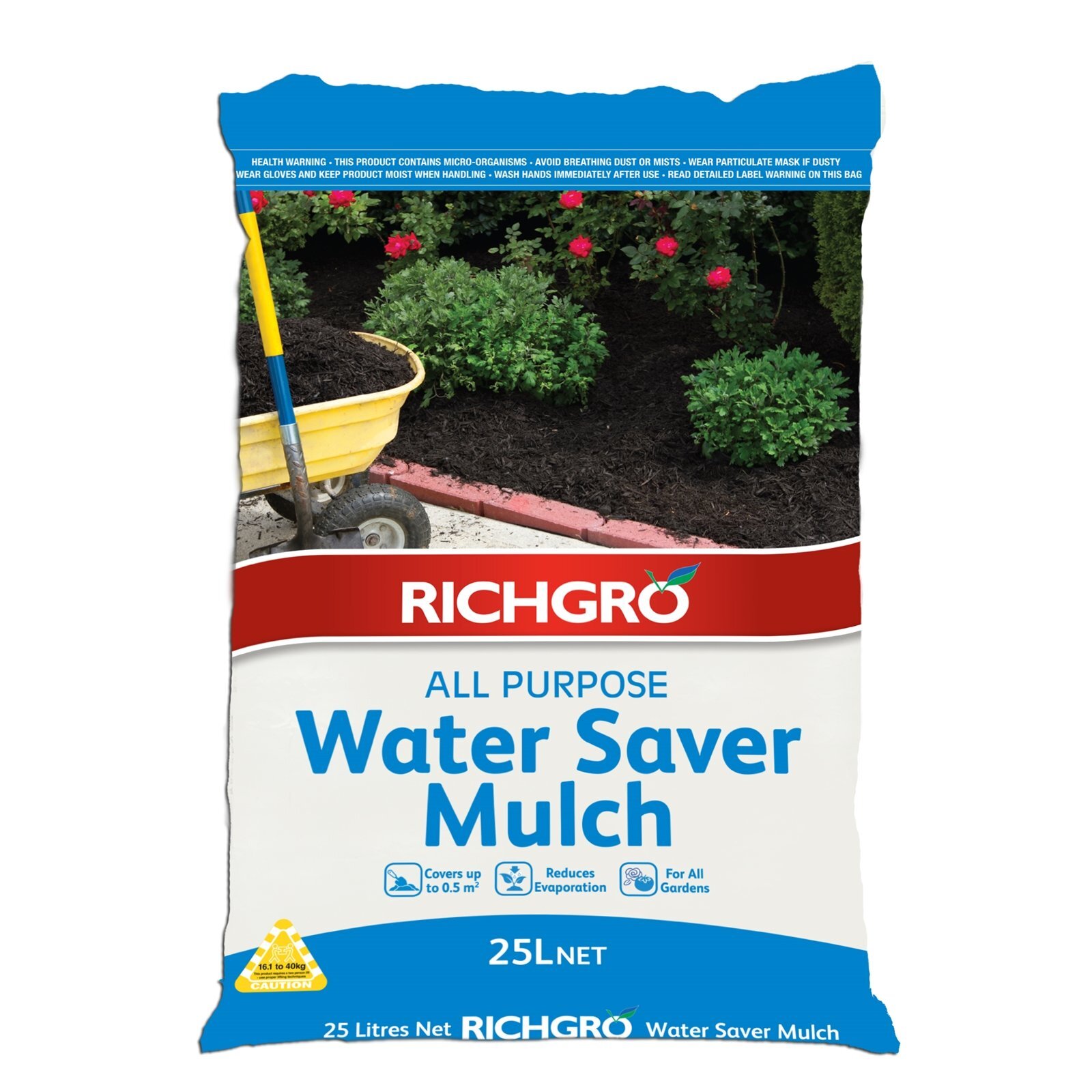 Richgro 25L All Purpose Water Saving Mulch Bunnings Australia