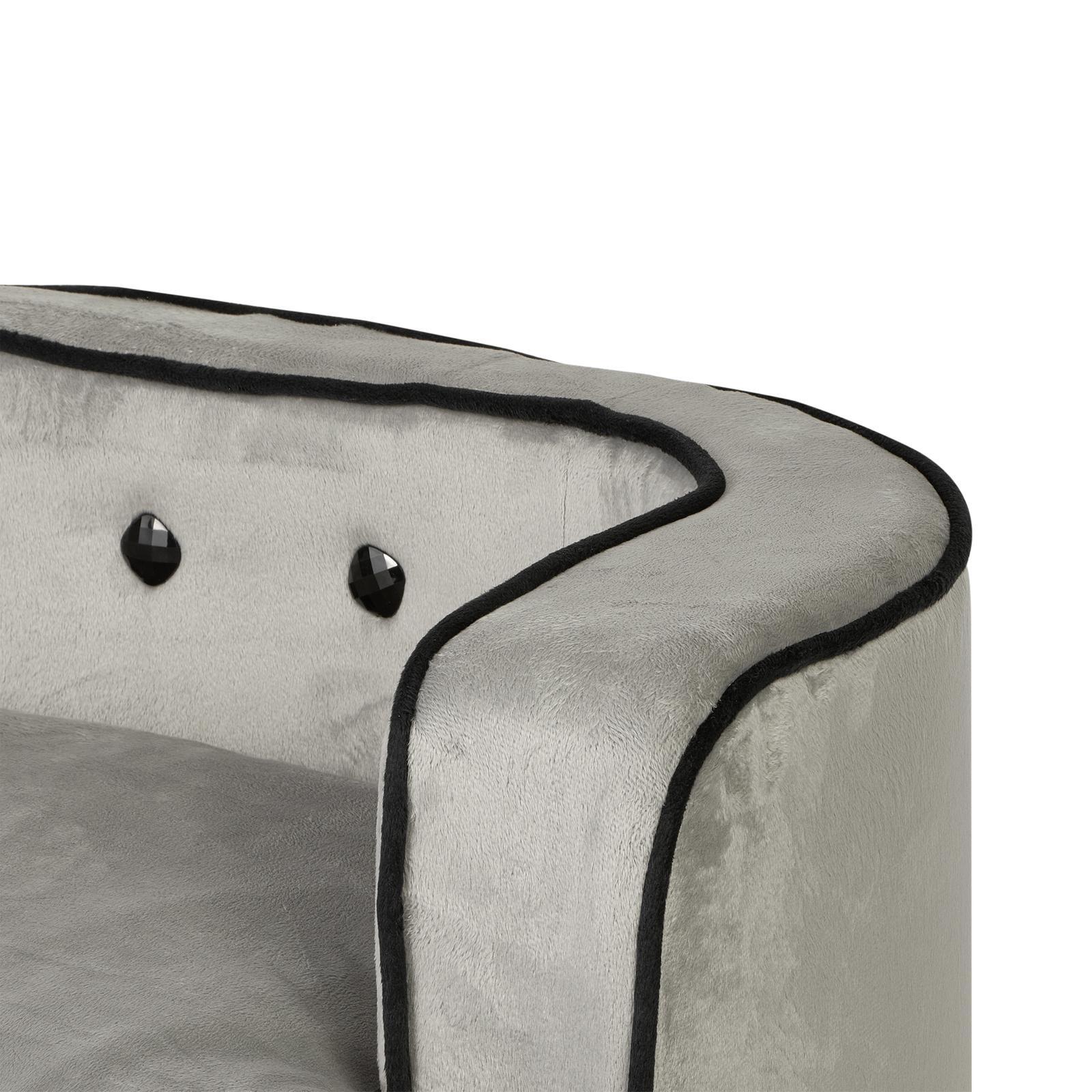 Enchanted Home Plush Cliff Pet Bed Grey Bunnings Australia