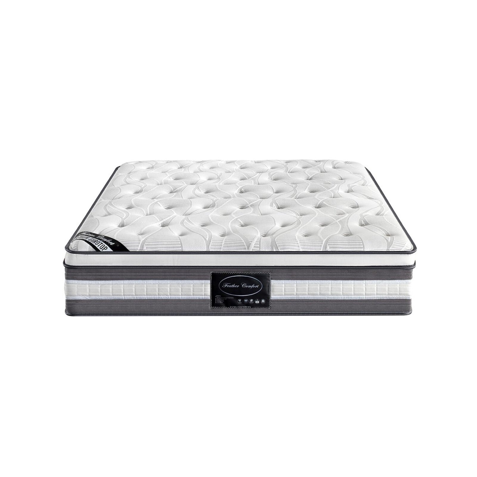 Mattress Euro Top Queen Size Pocket Spring Coil with Knitted Fabric
