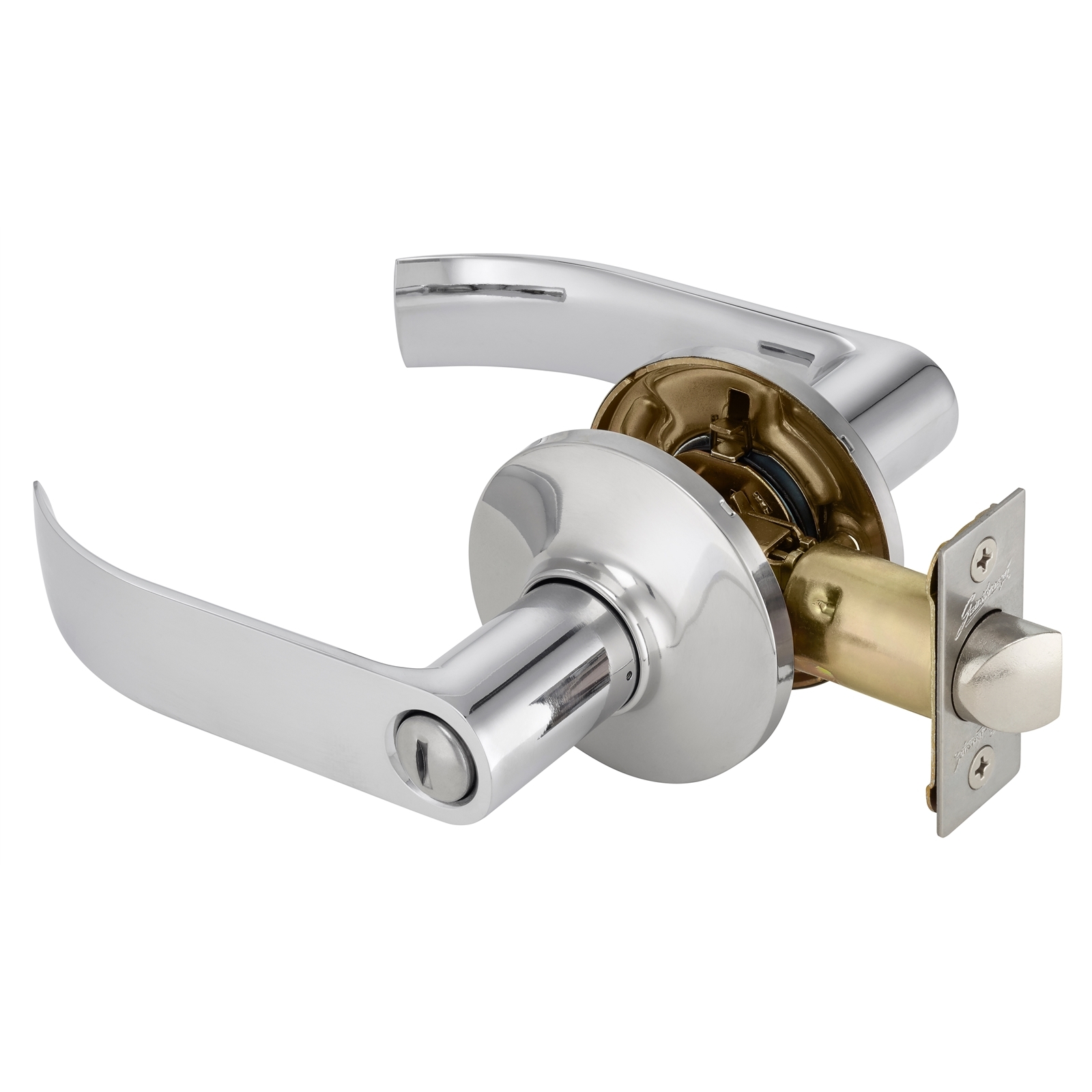 Gainsborough Bright Chrome Trevi Entrance Lever Lockset Bunnings