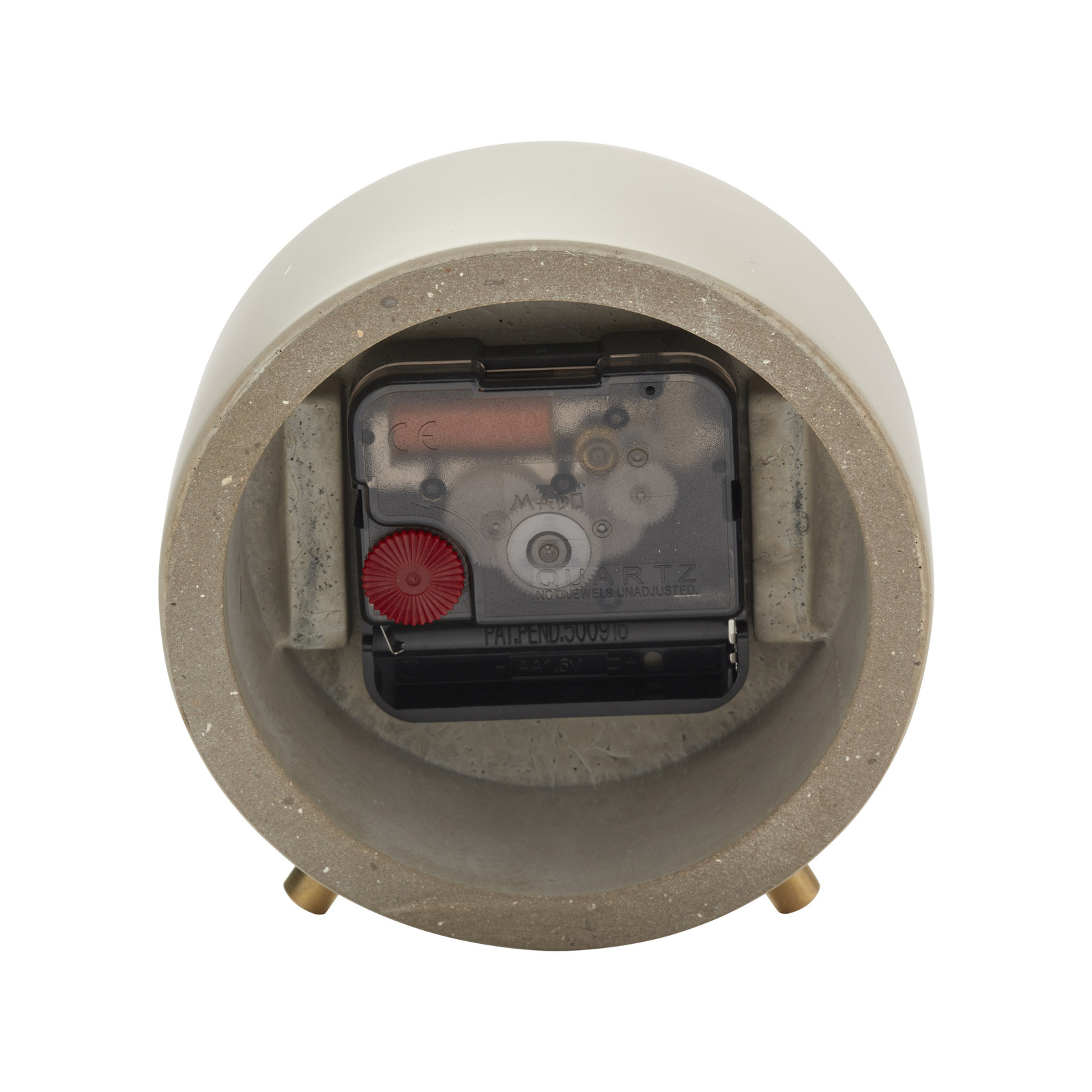 One Six Eight London Angelo Silent Mantel Clock Bunnings Australia