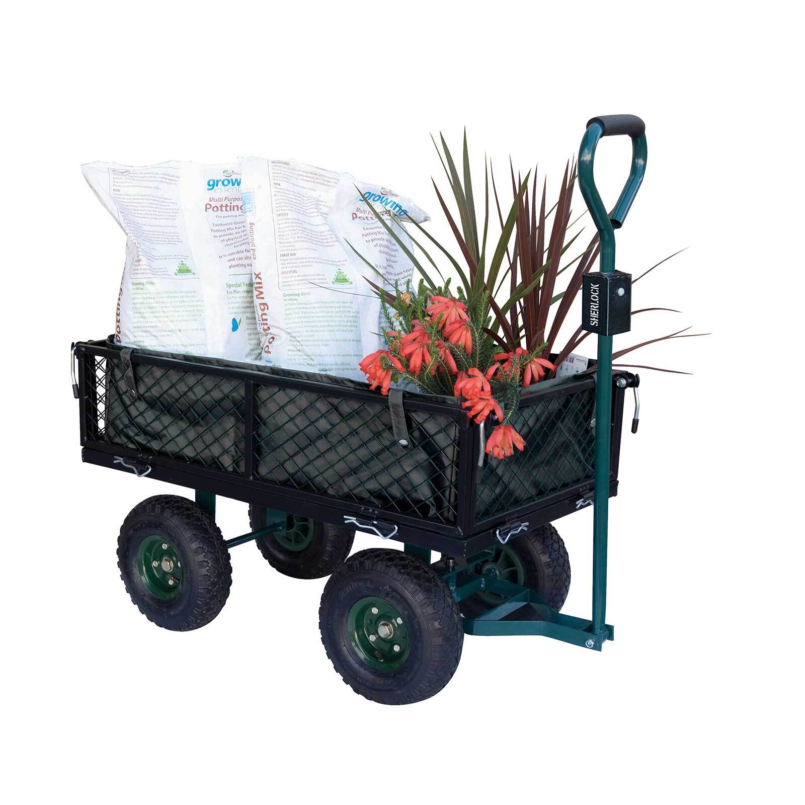 Sherlock 105L Steel Mesh Cart Bunnings Australia