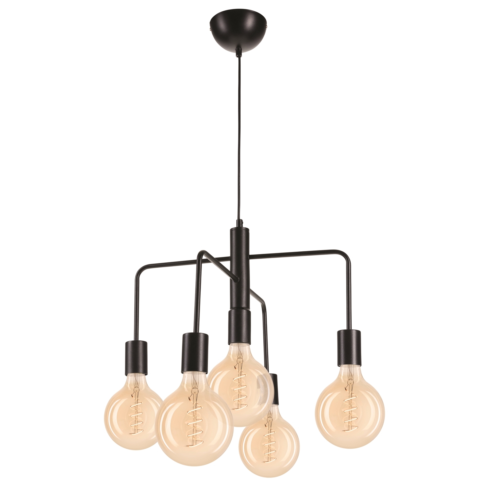 Brilliant Lighting Black Lou DIY Pendant Light Bunnings Australia