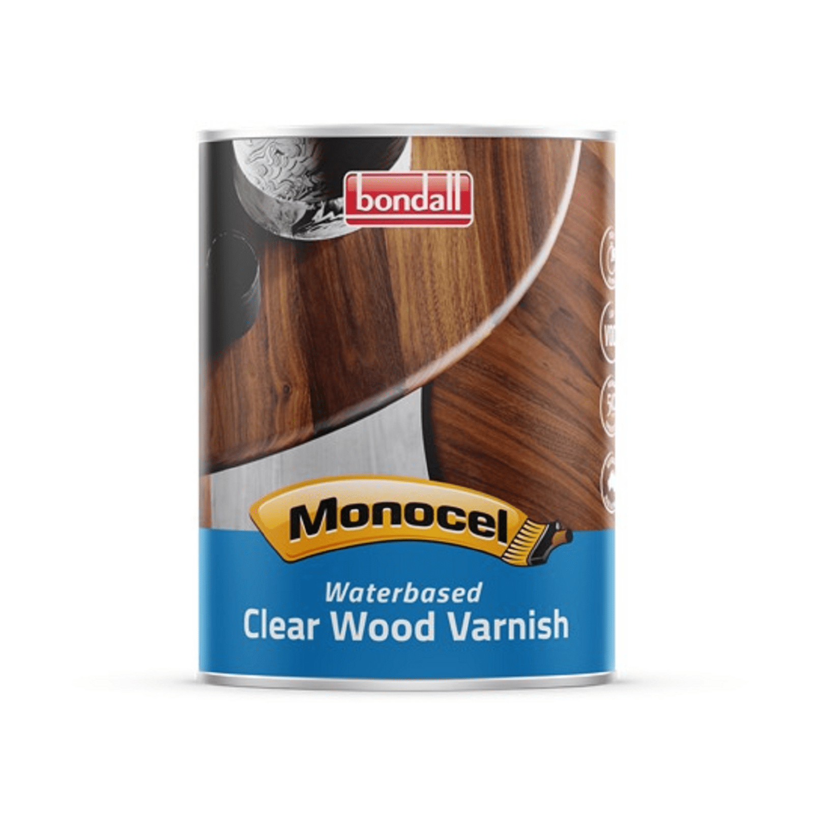 Bondall 1L Monocel Satin Waterbased Clear Varnish Bunnings Australia