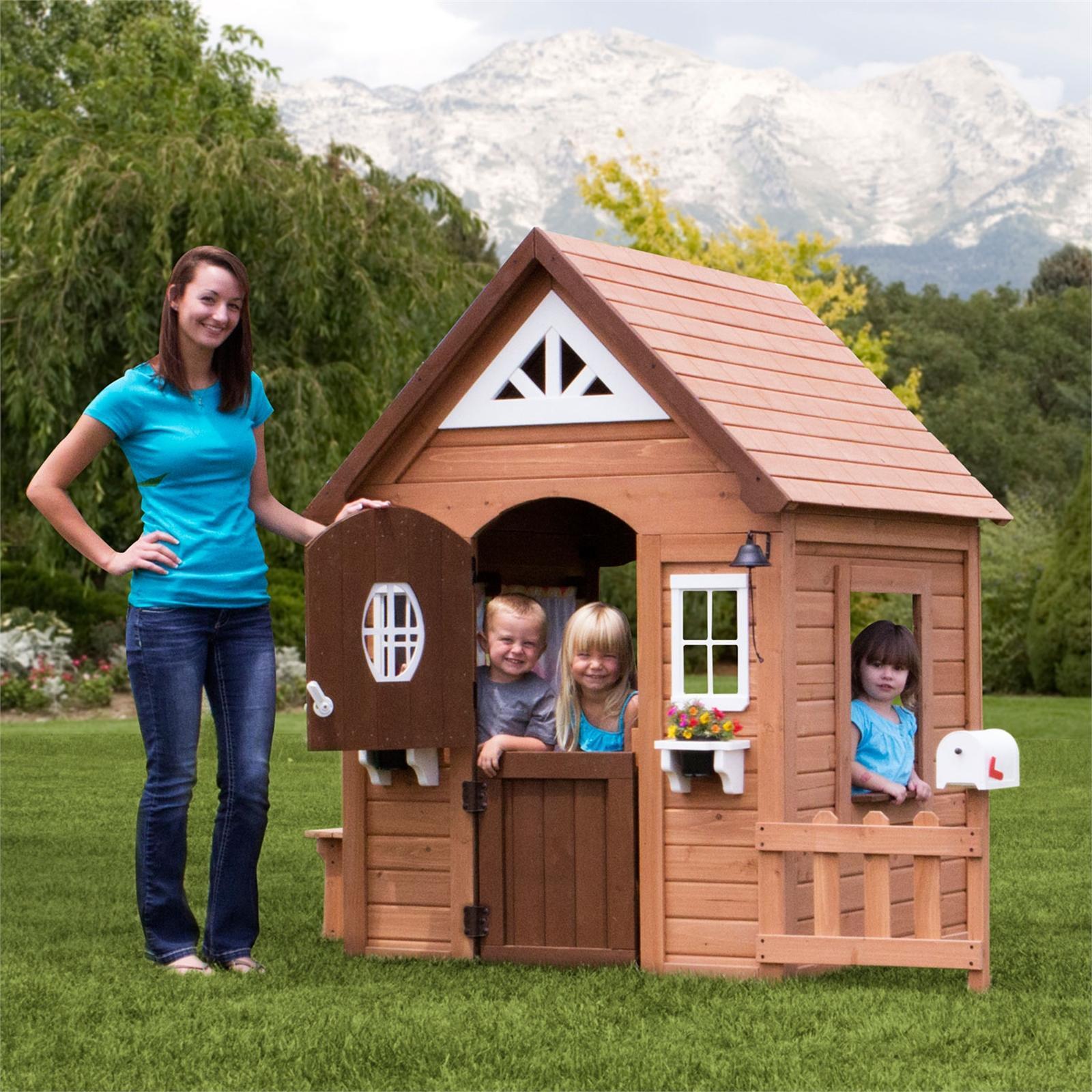 Backyard Discovery Aspen Cubby House Bunnings Australia