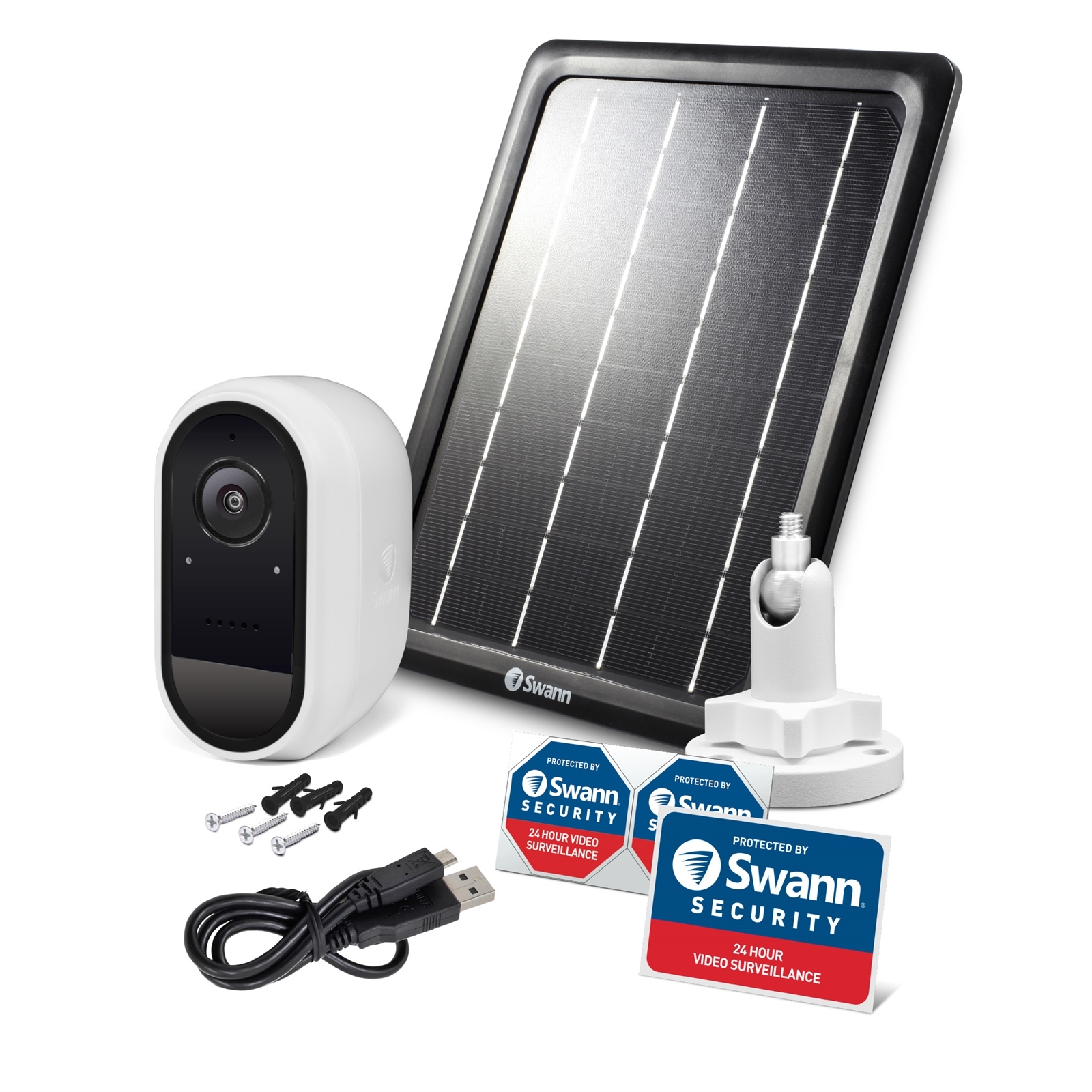 Swann WireFree 1080p Security Camera With Solar Charging Panel And