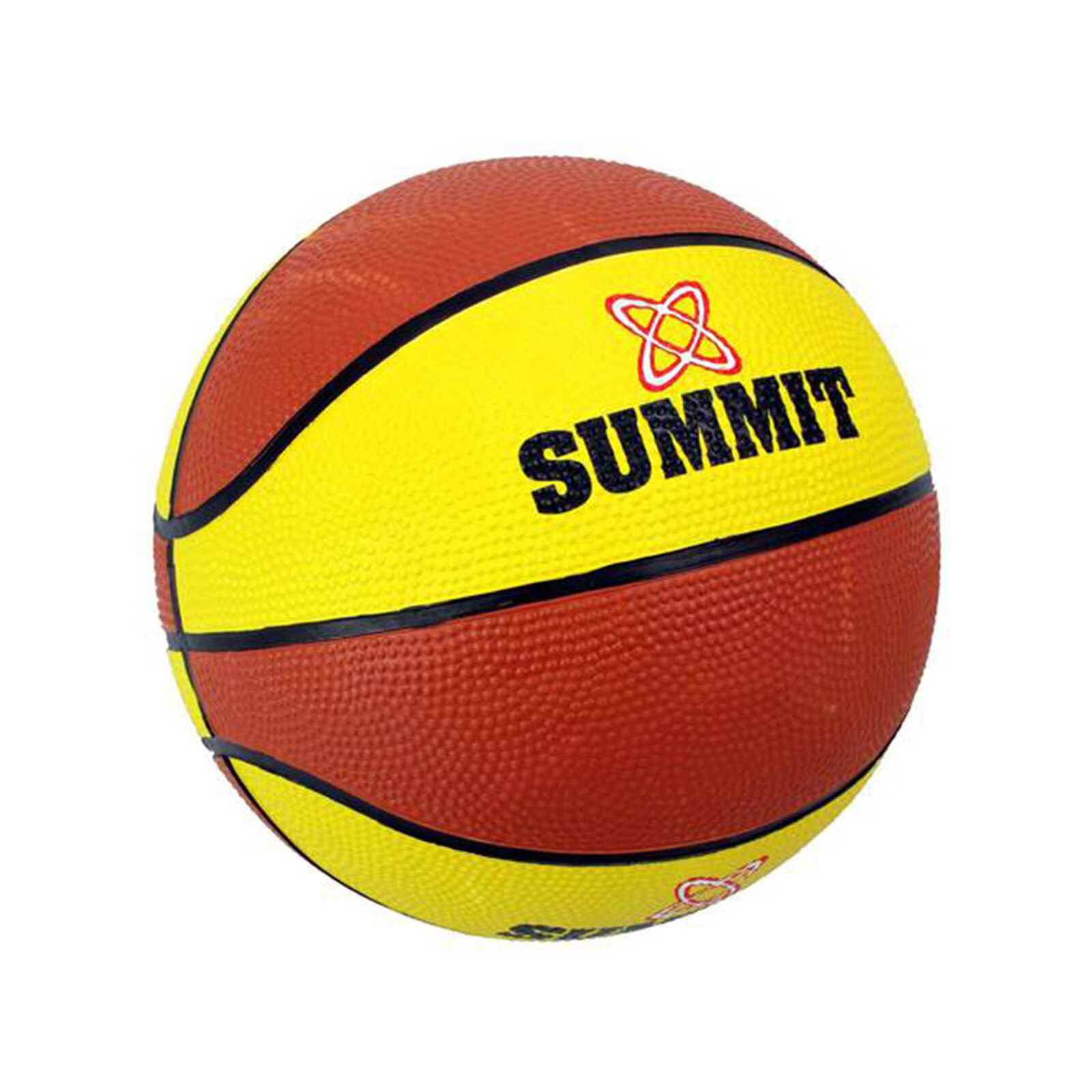 Summit Size 6 Classic Basketball Indoor/Outdoor Sport/Game Ball Yellow/Brown Bunnings Australia