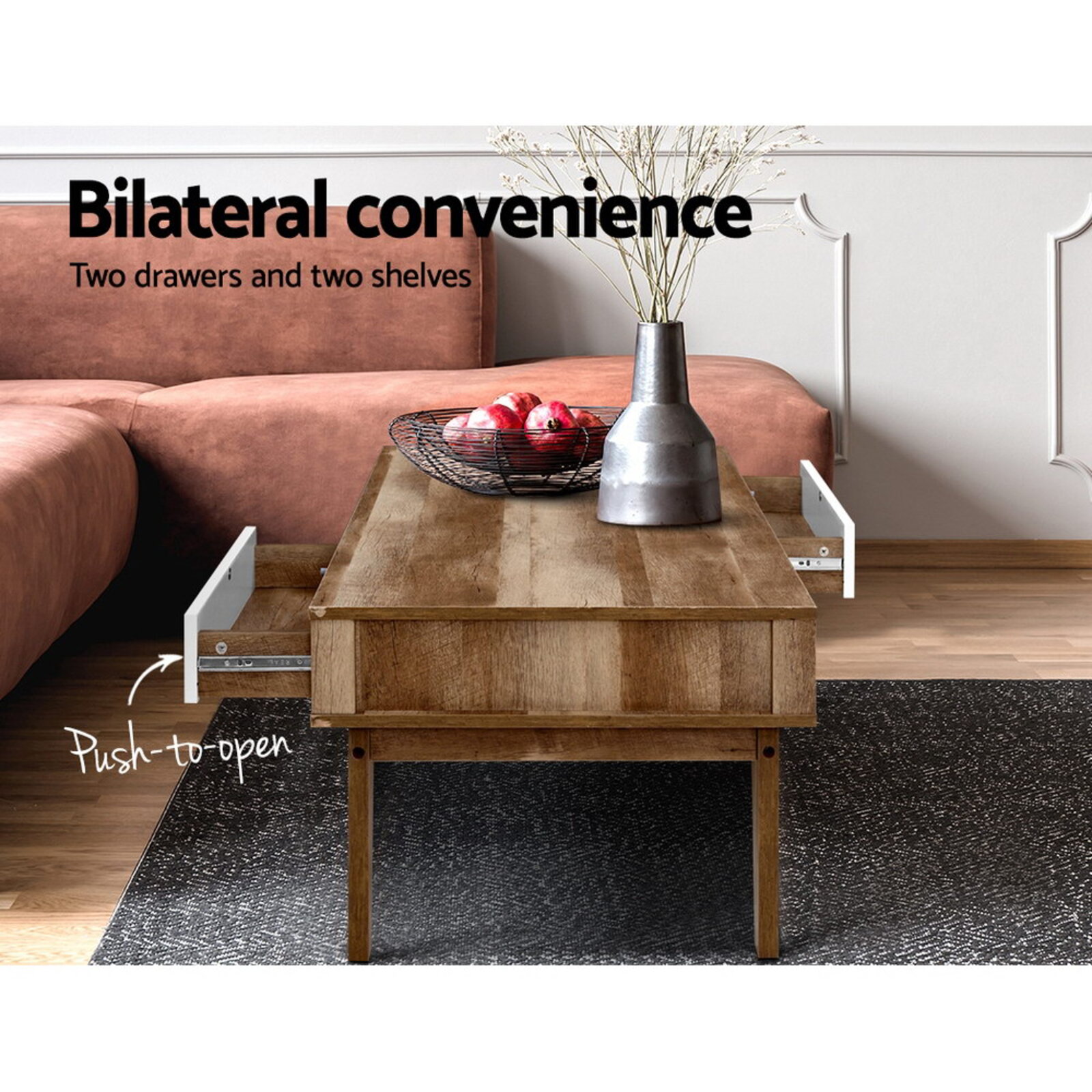 Artiss Sanna Coffee Table Bunnings Australia