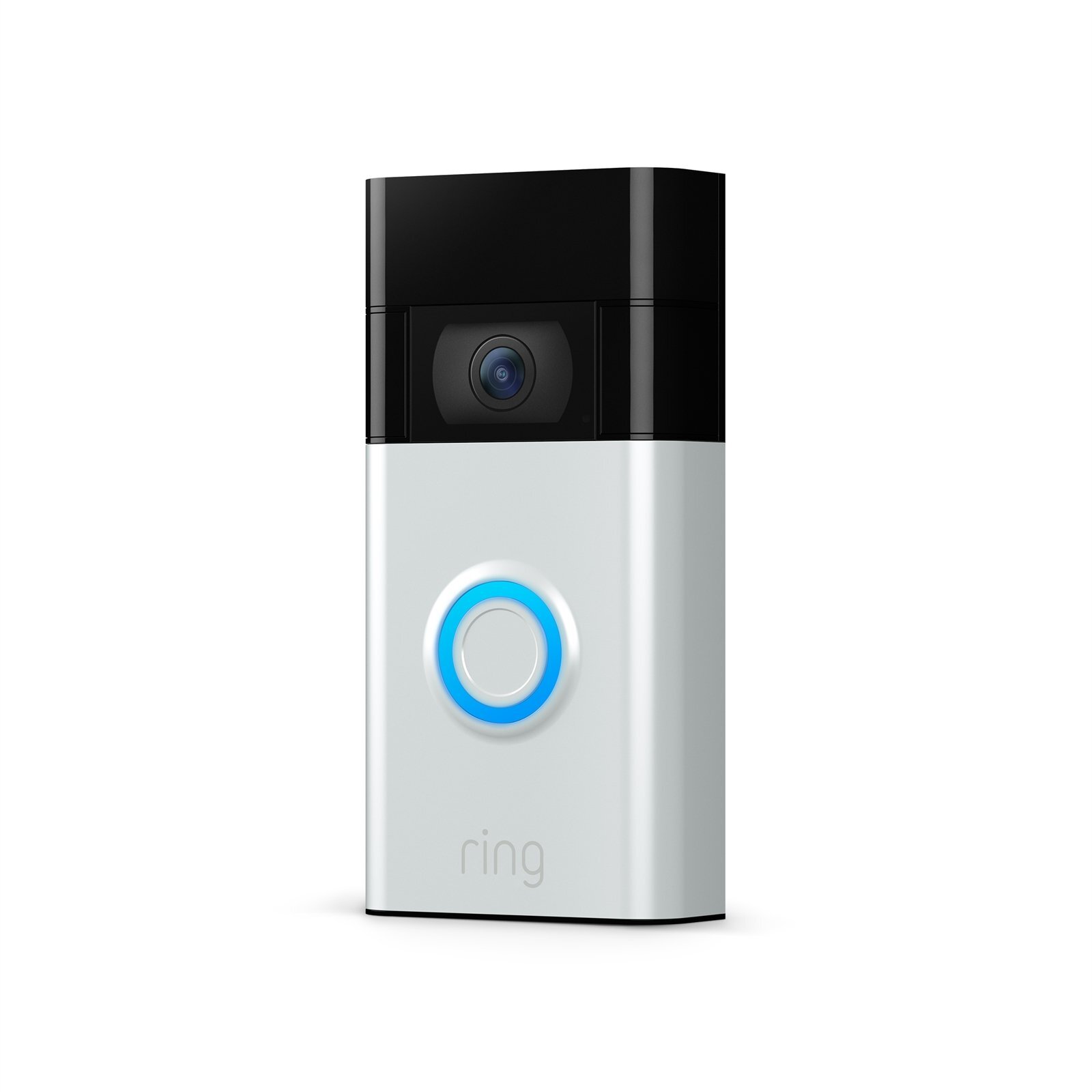 Ring Video Doorbell (2nd Generation) Satin Nickel Bunnings Australia
