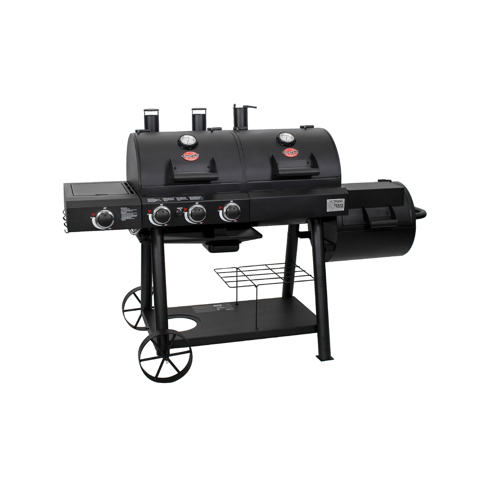 Char Griller Texas Trio BBQ Gas And Charcoal BBQ / Grill Bunnings
