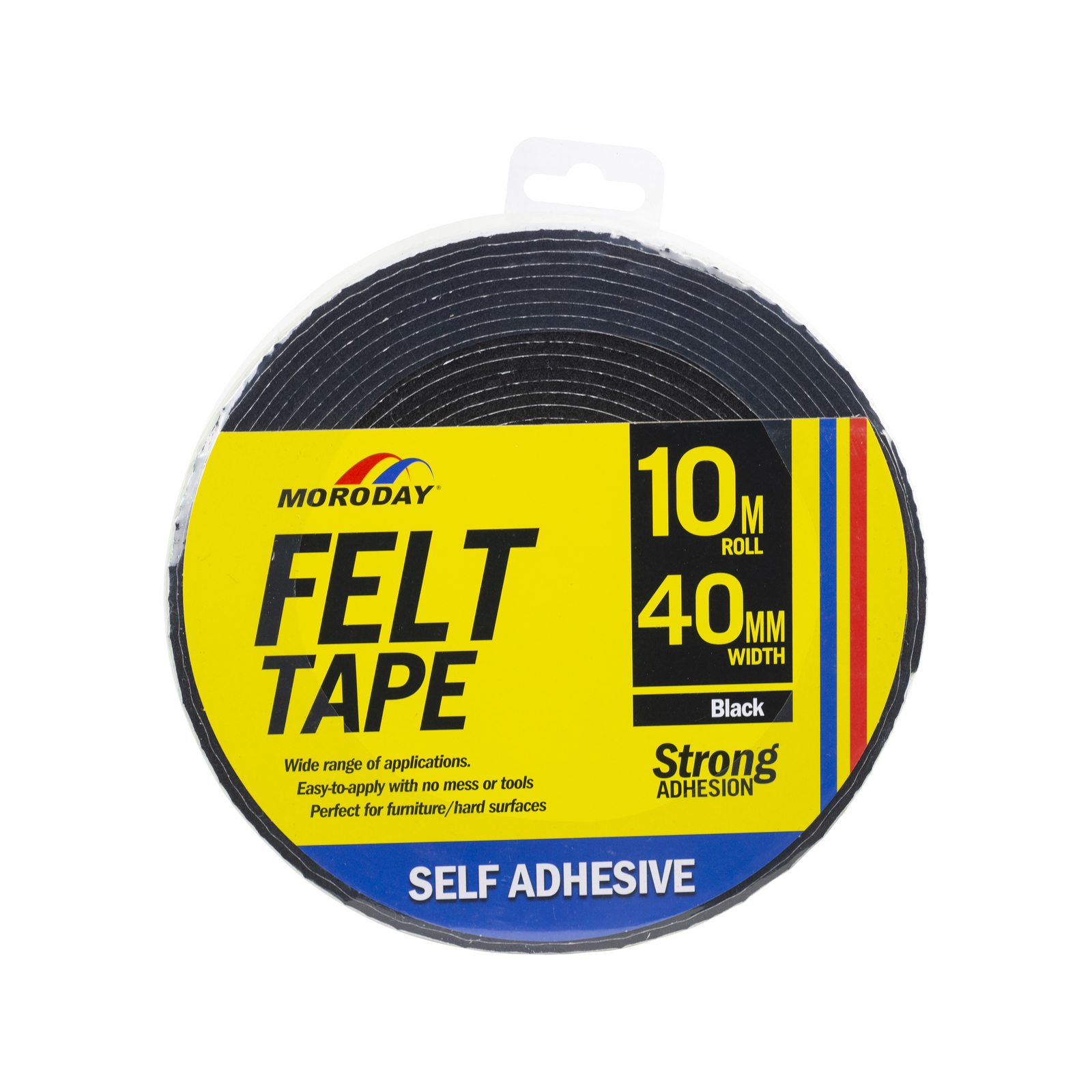 Moroday 40mm x 10m Felt Scratch Saver Self Adhesive Tape Bunnings Australia