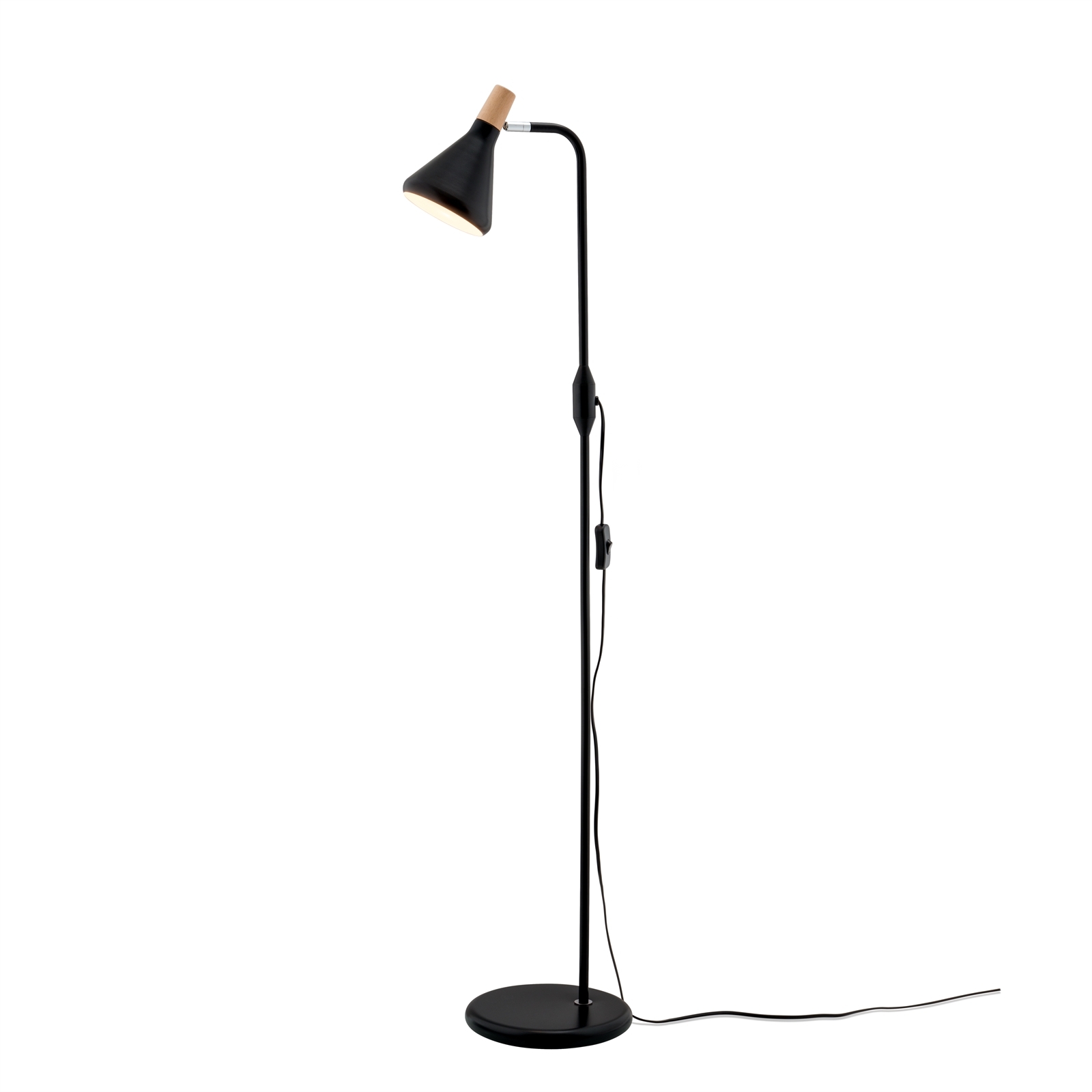 Verve Design Black Mateo Floor Lamp Bunnings Australia