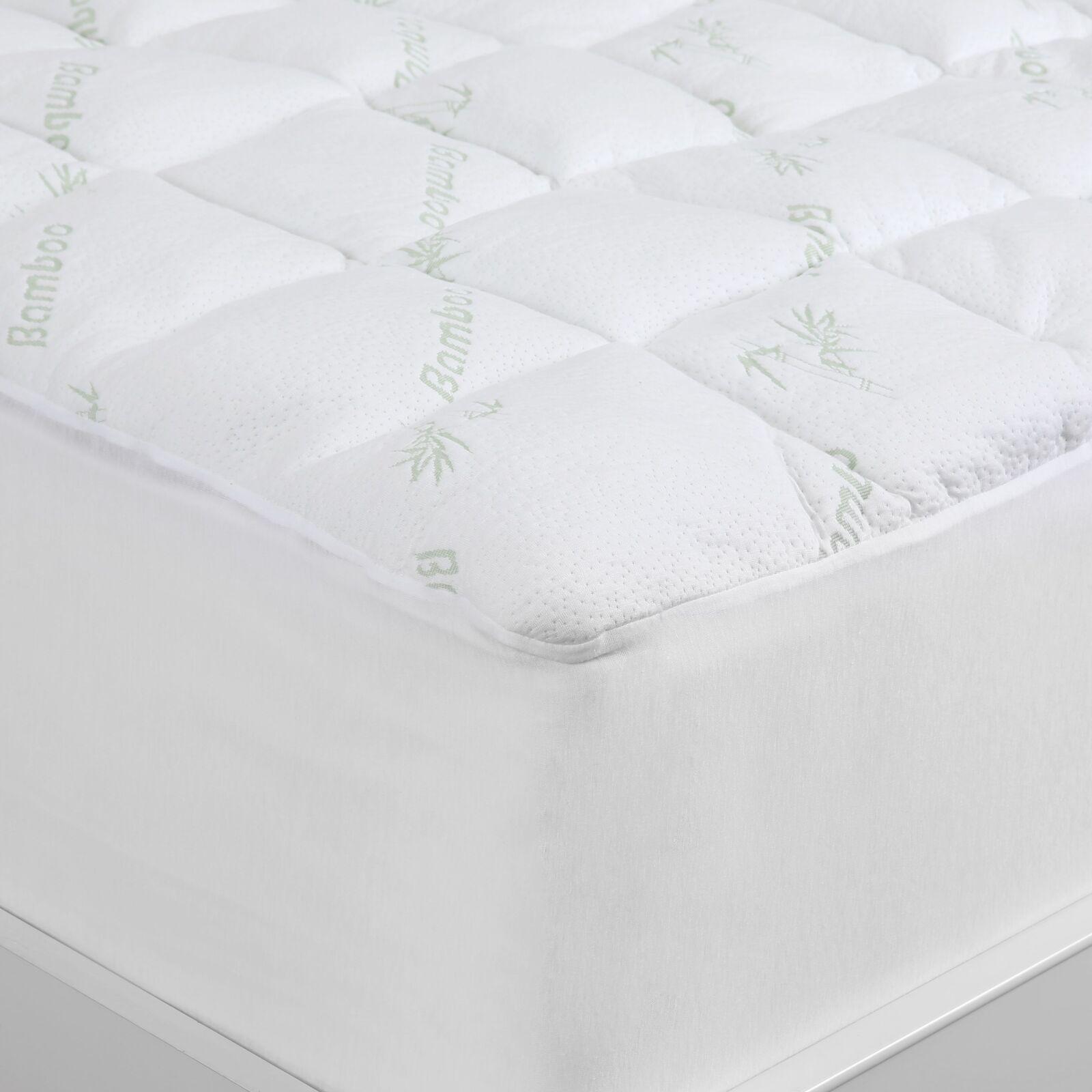 Dreamaker 1000GSM Bamboo Covered Ball Fibre Mattress Topper (Single
