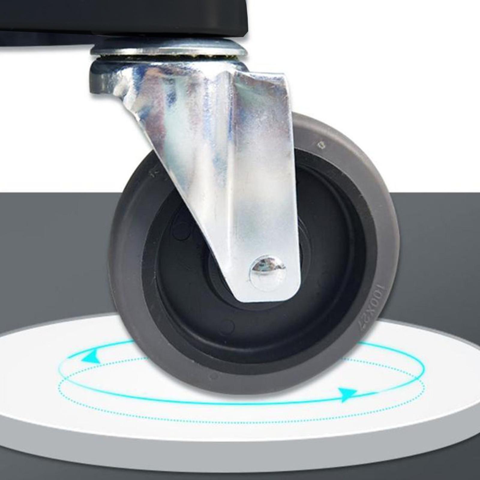 SOGA 2 Tier Food Trolley Portable Kitchen Cart 845x430x940mm Bunnings