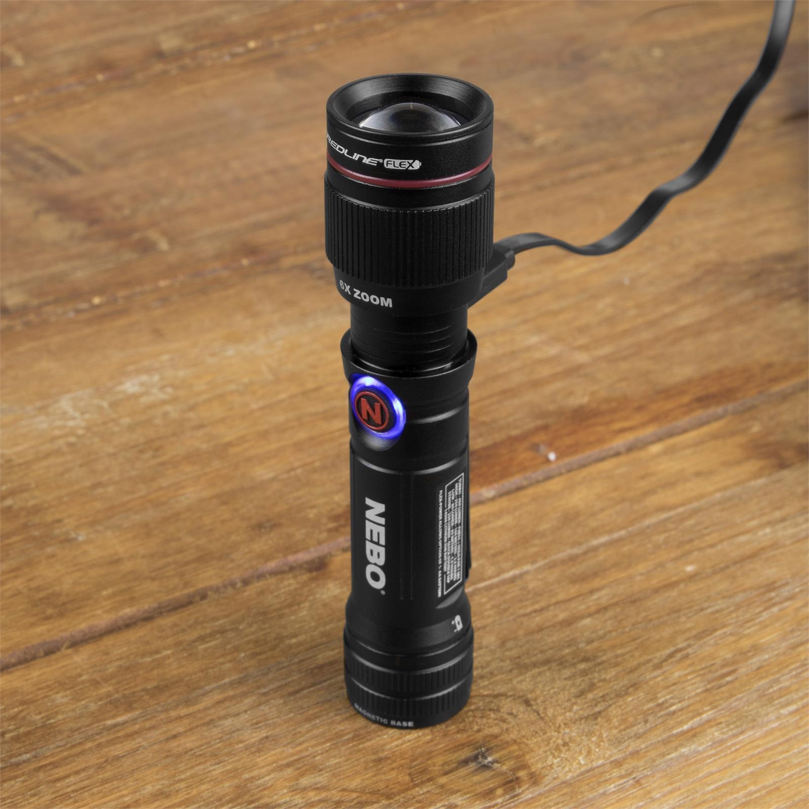 Nebo 450lm Rechargeable Redline Flex Torch Bunnings Australia