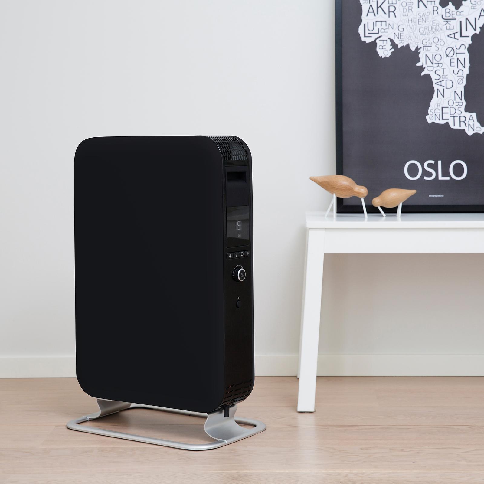 Mill 2100W Black Gentle Air Oil Filled Radiator Bunnings Australia