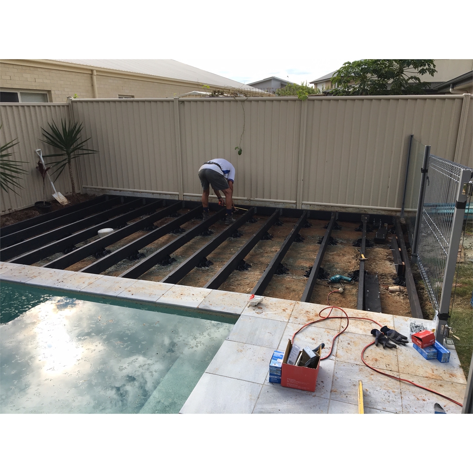 TuffBlock 300 x 300 x 90mm Instant Foundation System Deck Support
