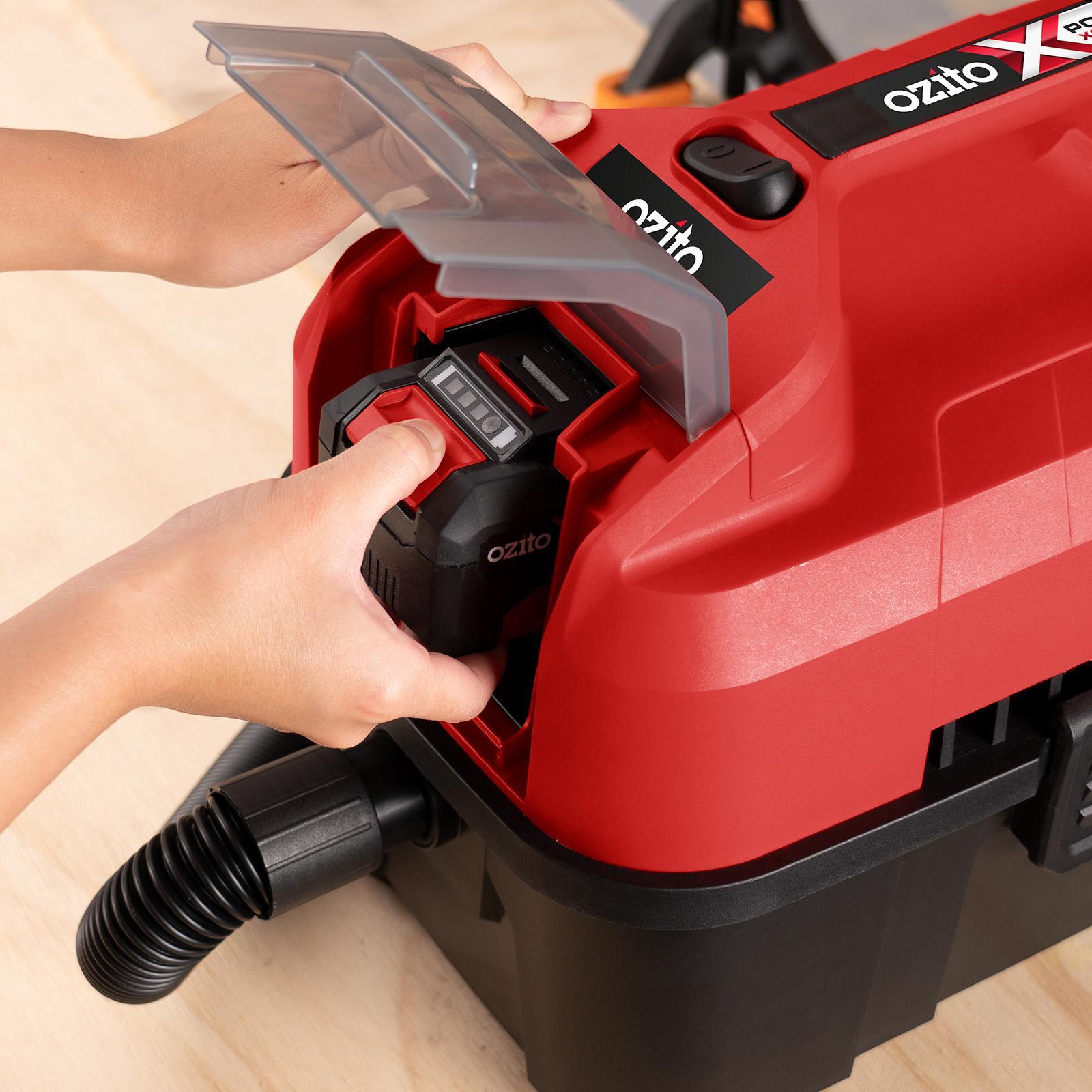 Ozito PXC 18V 10L Cordless Wet And Dry Vacuum / Inflator Skin Only