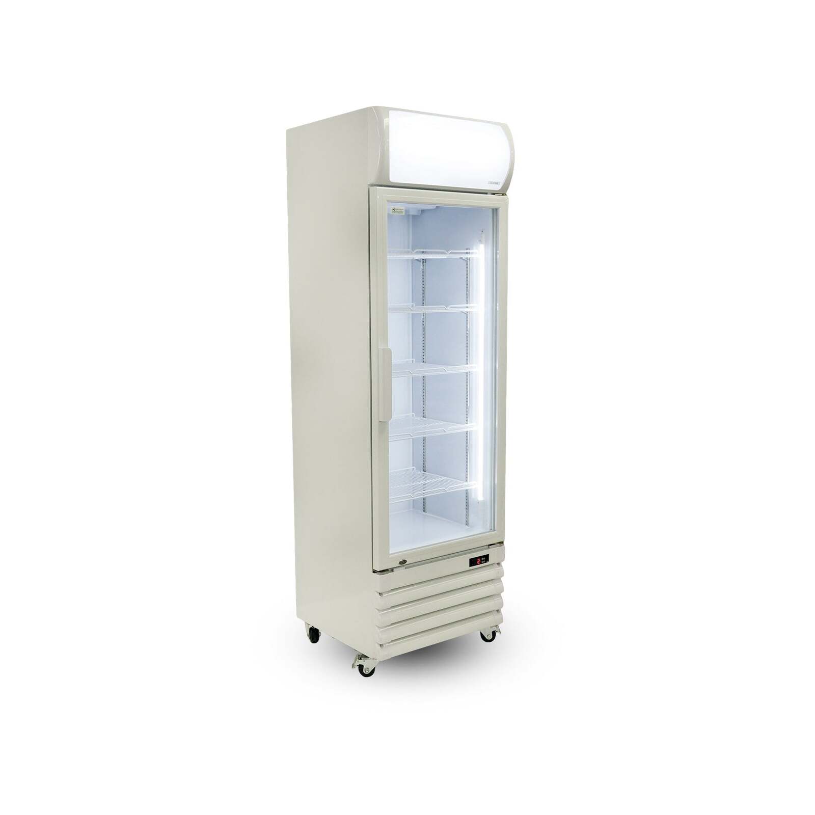 Thermaster Large Single Glass Door Colourbond Upright Drink Fridge LG