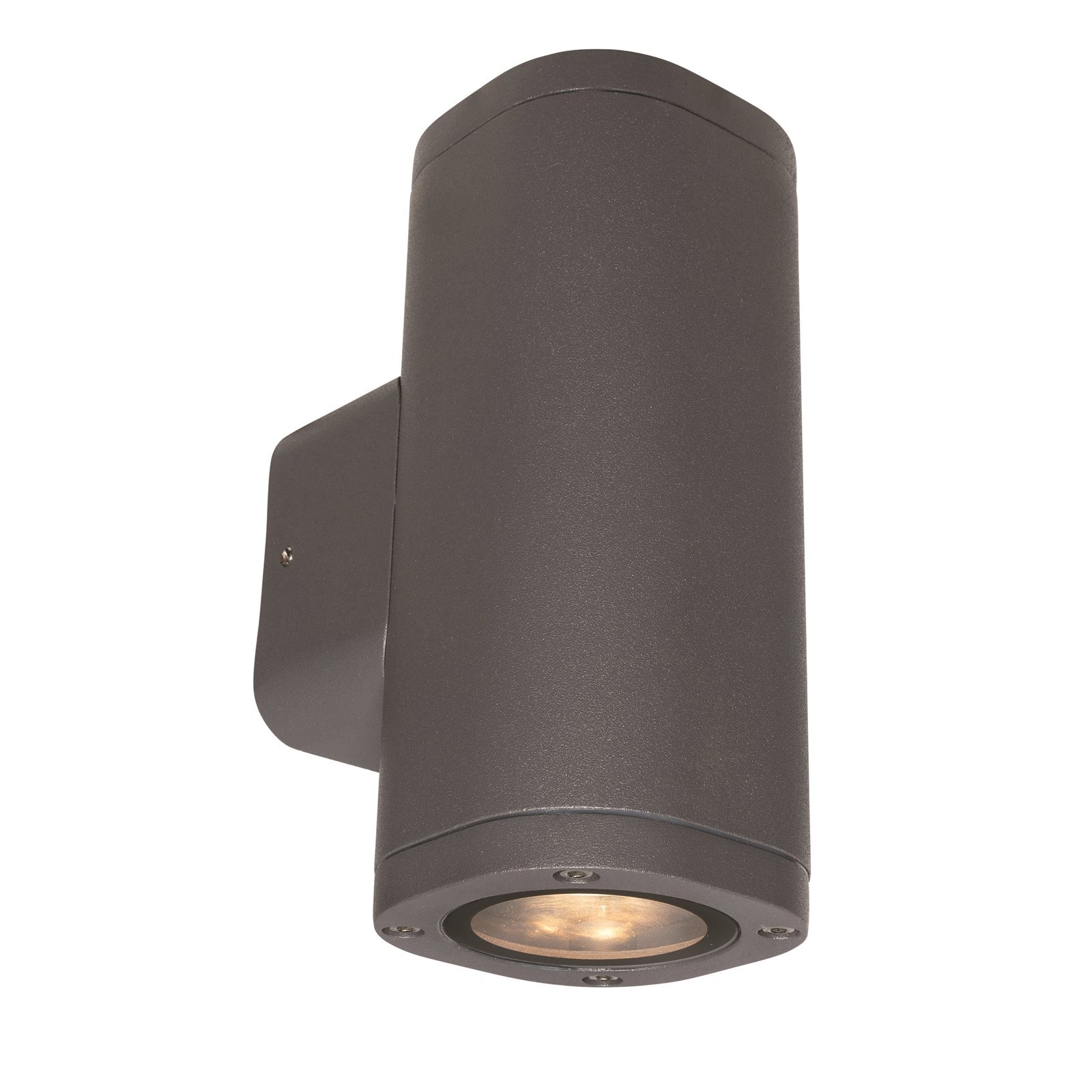 Brilliant 8W Charcoal Royston Up Down LED Wall Light Bunnings New Zealand