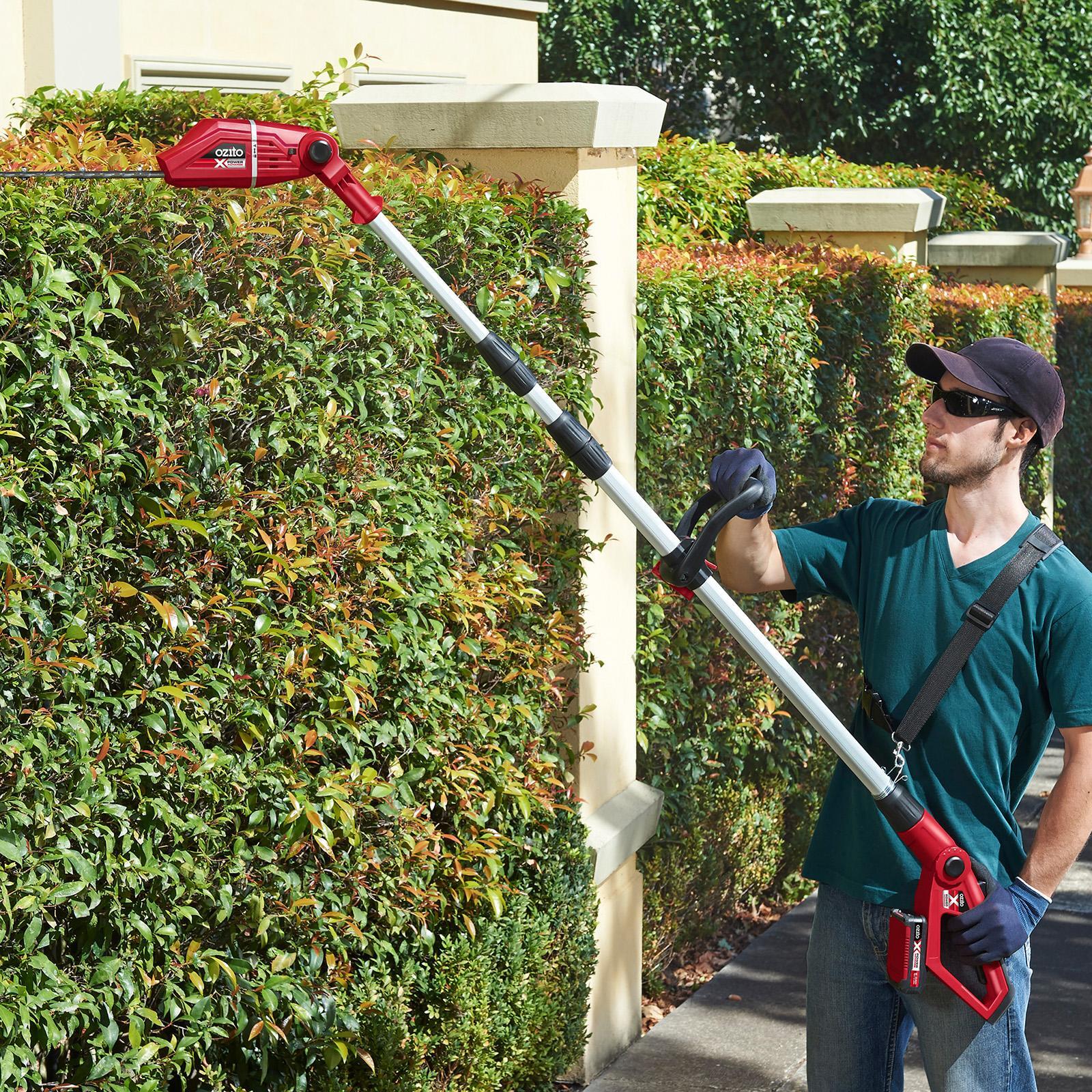 Ozito PXC 18V Pole Hedge Trimmer Skin Only Bunnings New Zealand