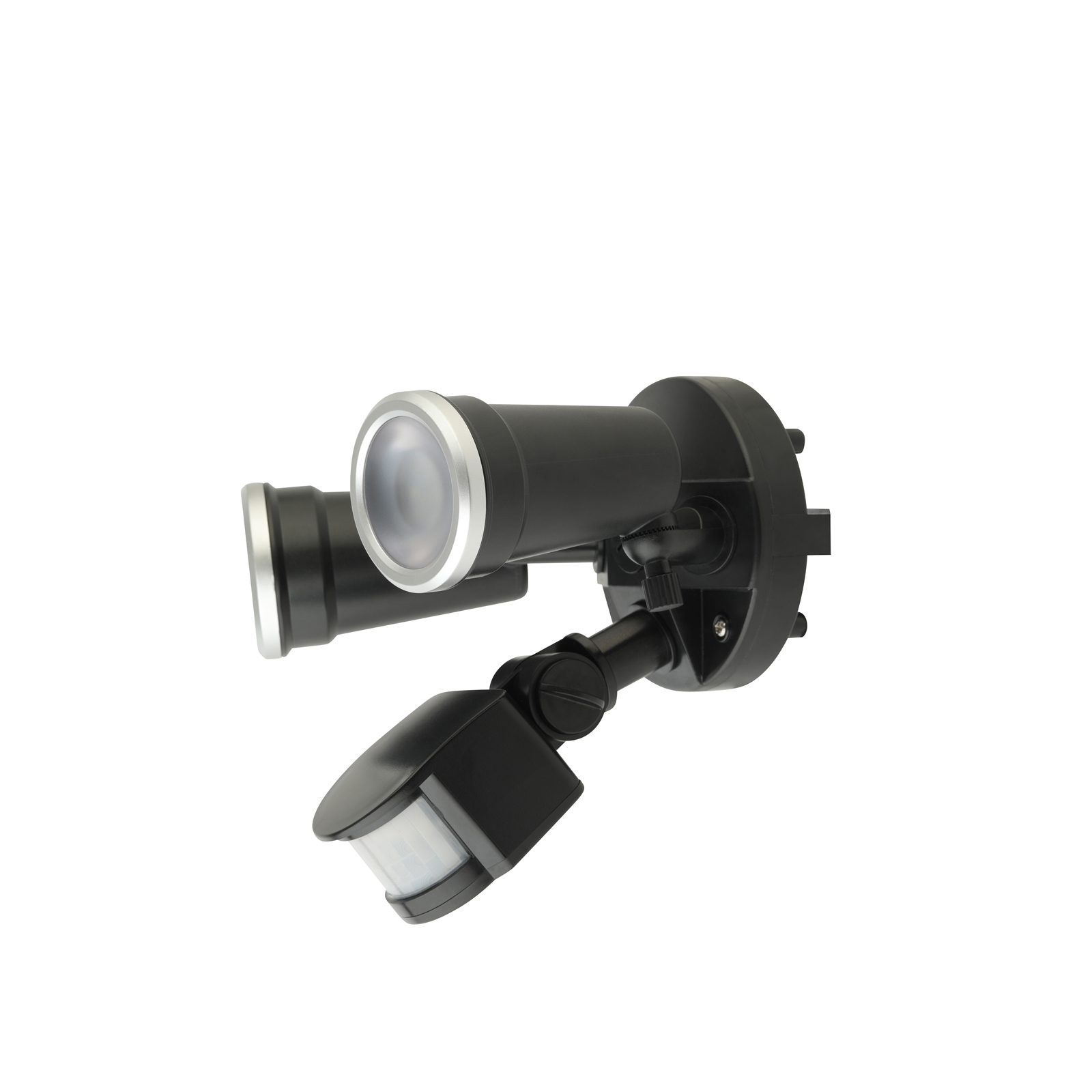 Brilliant Lighting 20W Black Trooper LED DIY Twin Flood Light With