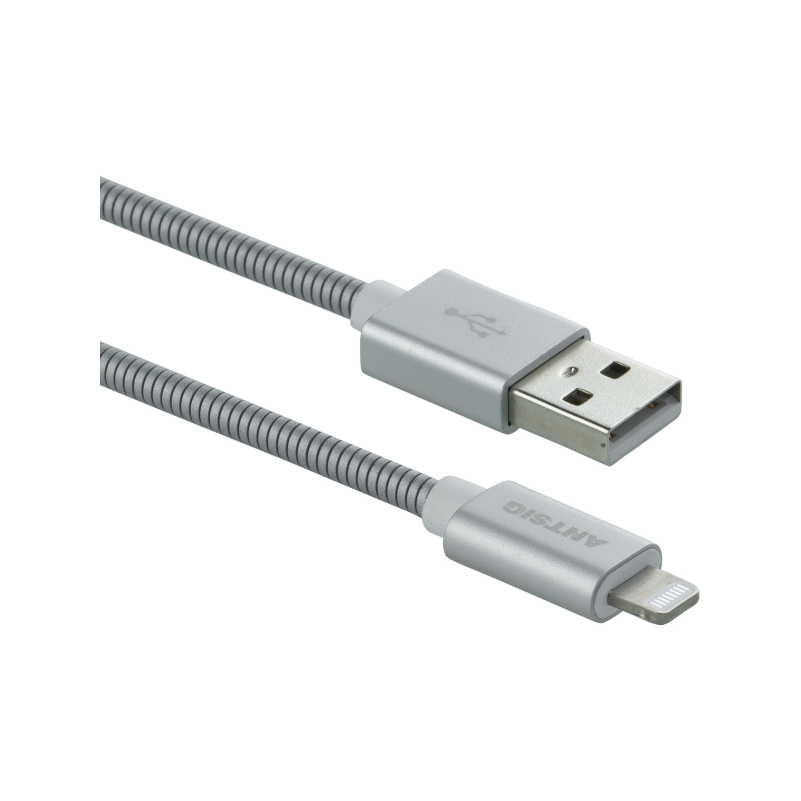 Antsig 1.5m Lightning Cable To USBA Steel Cable Bunnings Australia