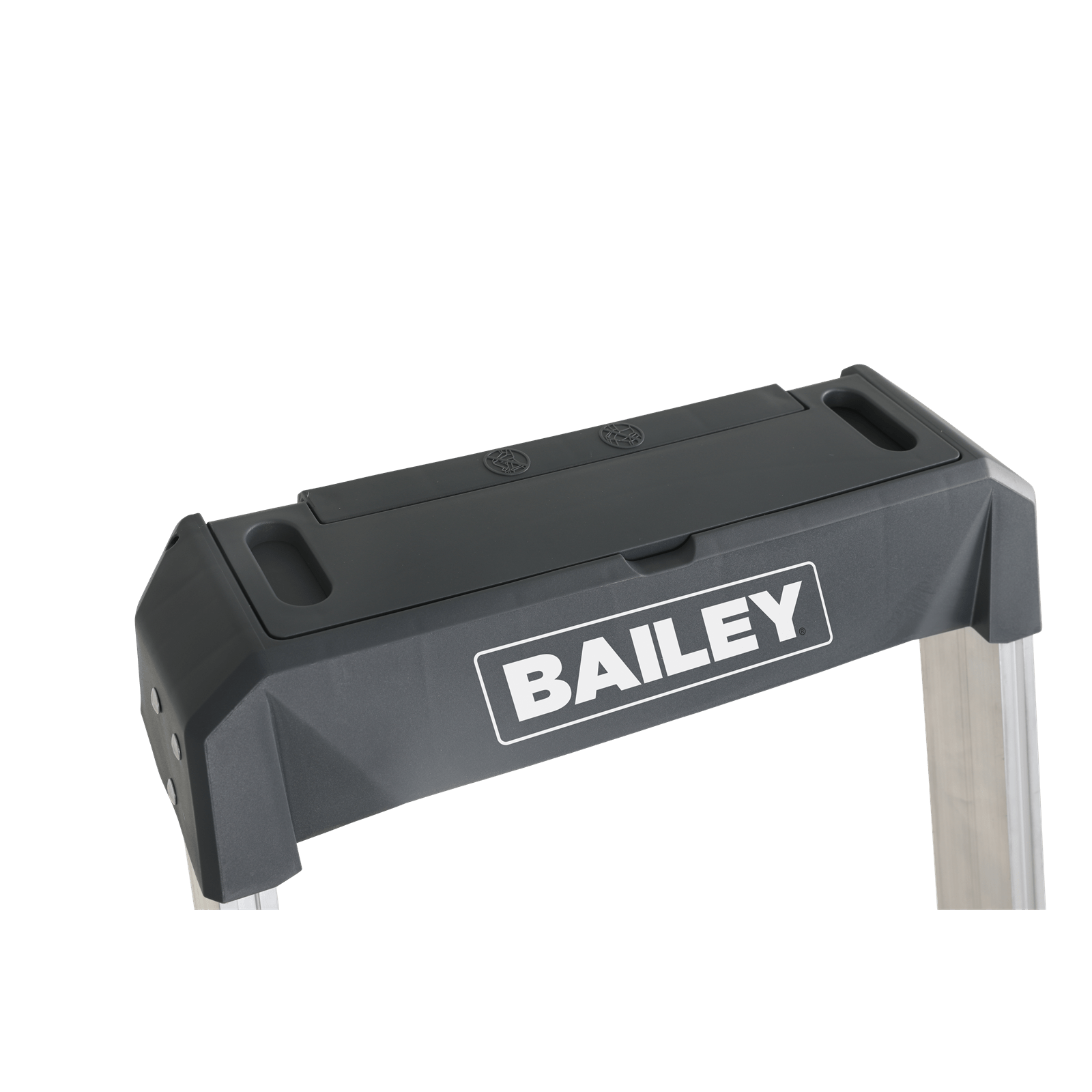Bailey 2 Step 120kg Aluminium Retail Platform Step Stool Bunnings