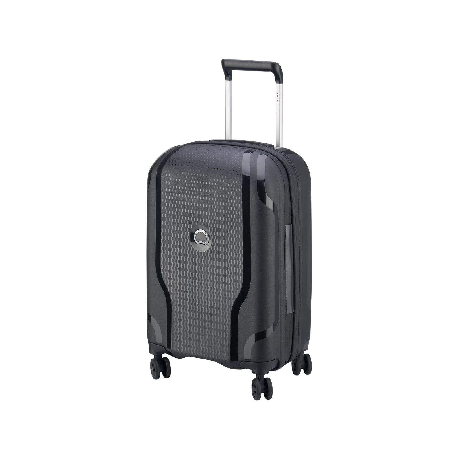 Delsey Clavel Hardside Small / Cabin 55 cm Spinner Suitcase Black