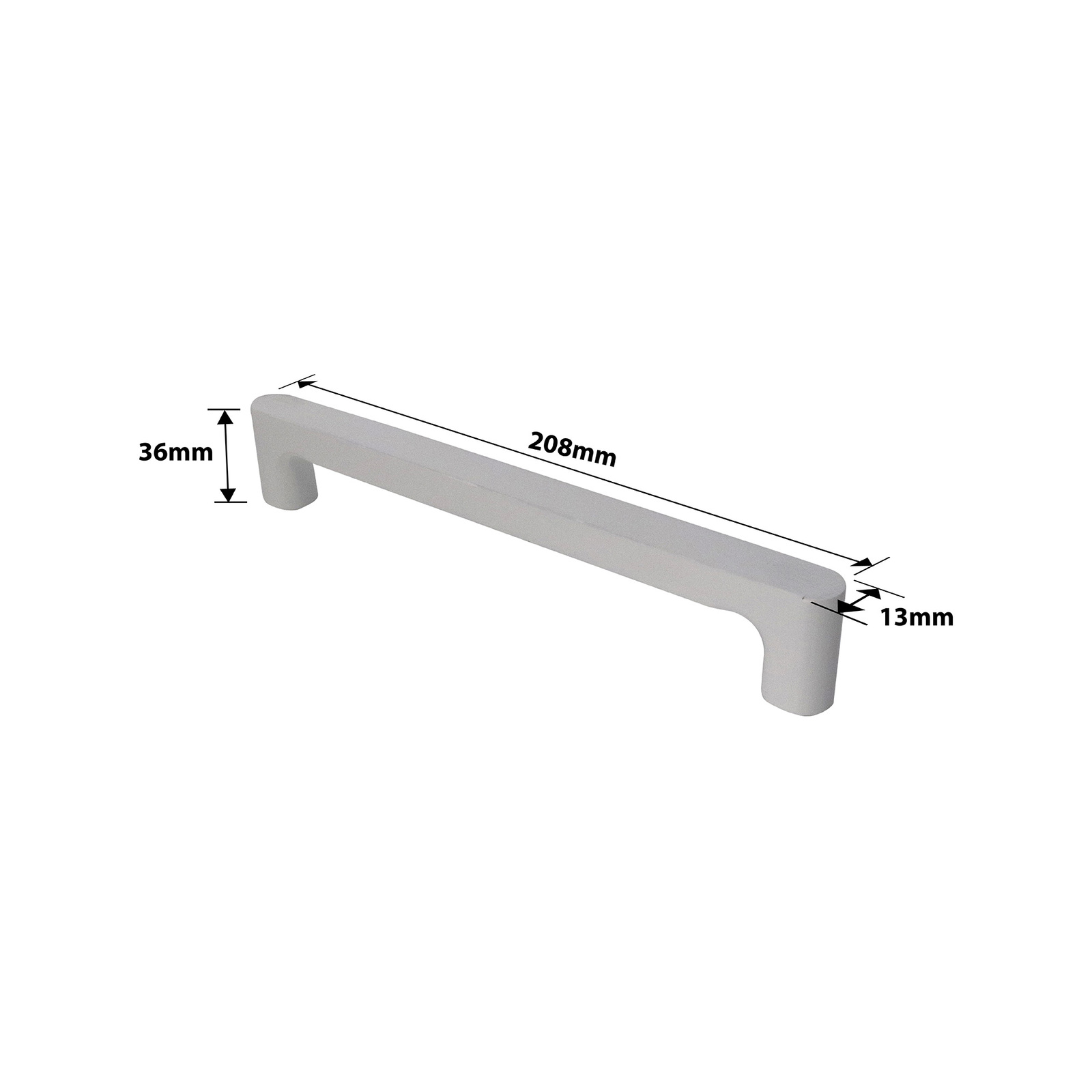 Adoored 208mm White Timber Drawer Pull Bunnings Australia