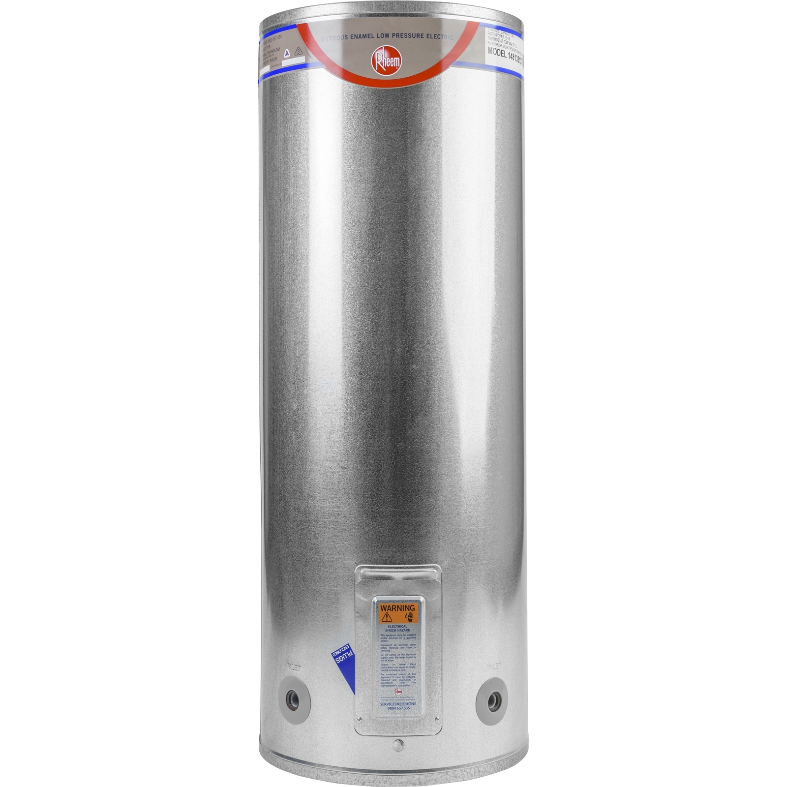 Rheem 135L Vitreous Enamel Low Pressure Hot Water Cylinder Bunnings